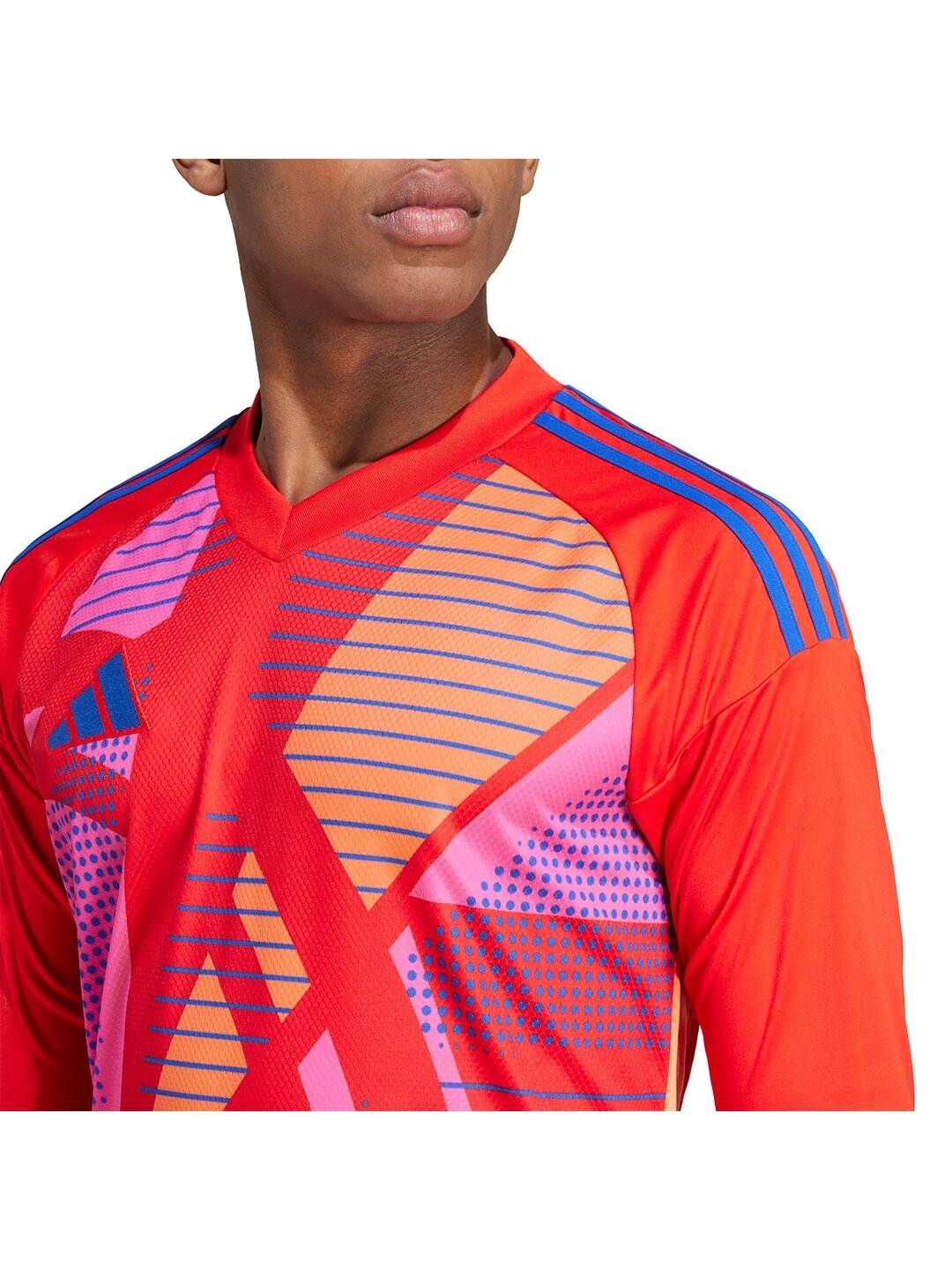 „Adidas Tiro 24 Competition“ vyrų vartininko marškiniai ilgomis rankovėmis, raudoni IN0407 5