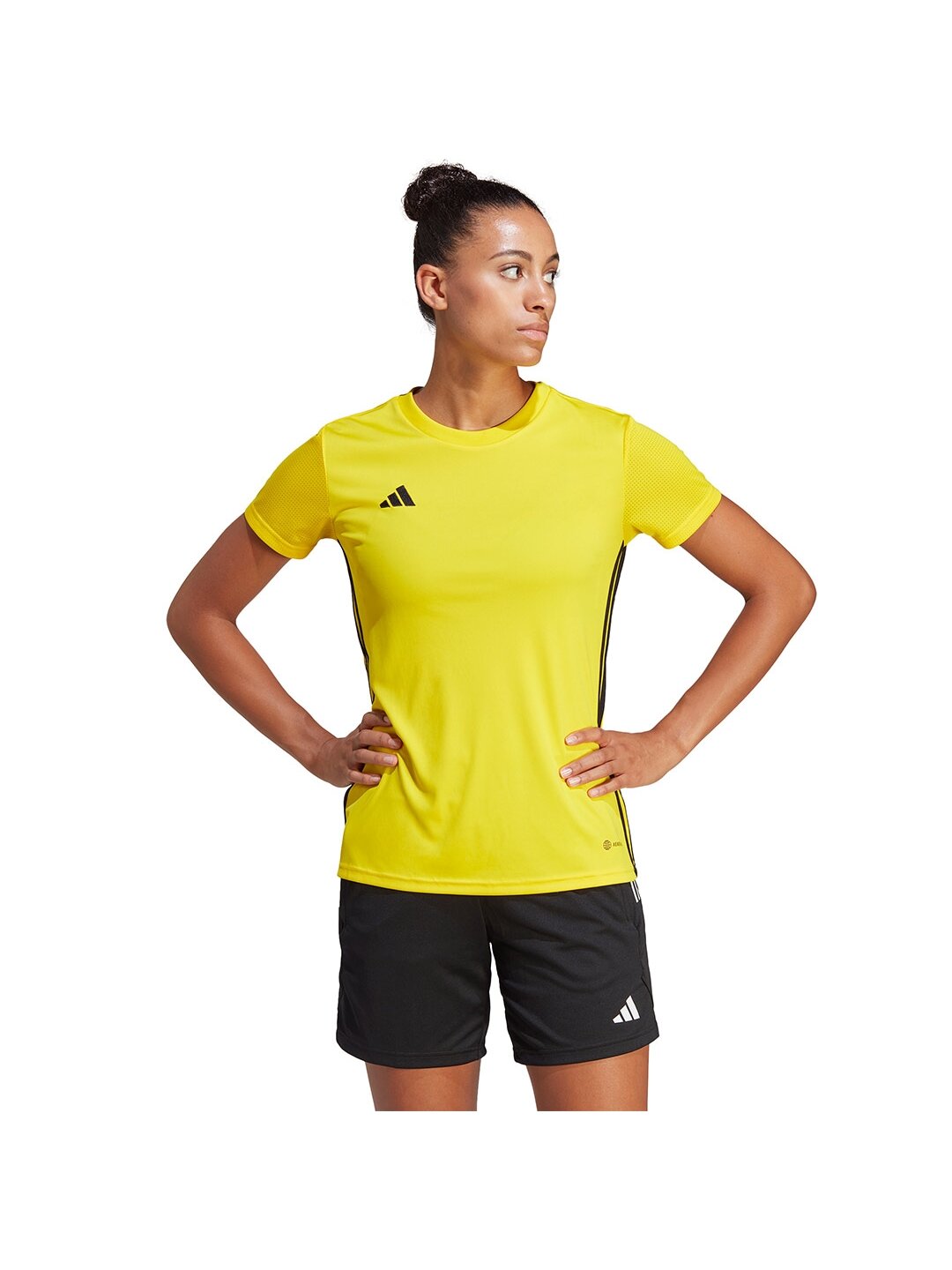 Adidas moteriški marškinėliai Table 23 Jersey geltona IA9149 2 Adidas moteriški marškinėliai Table 23 Jersey geltona IA9149 2