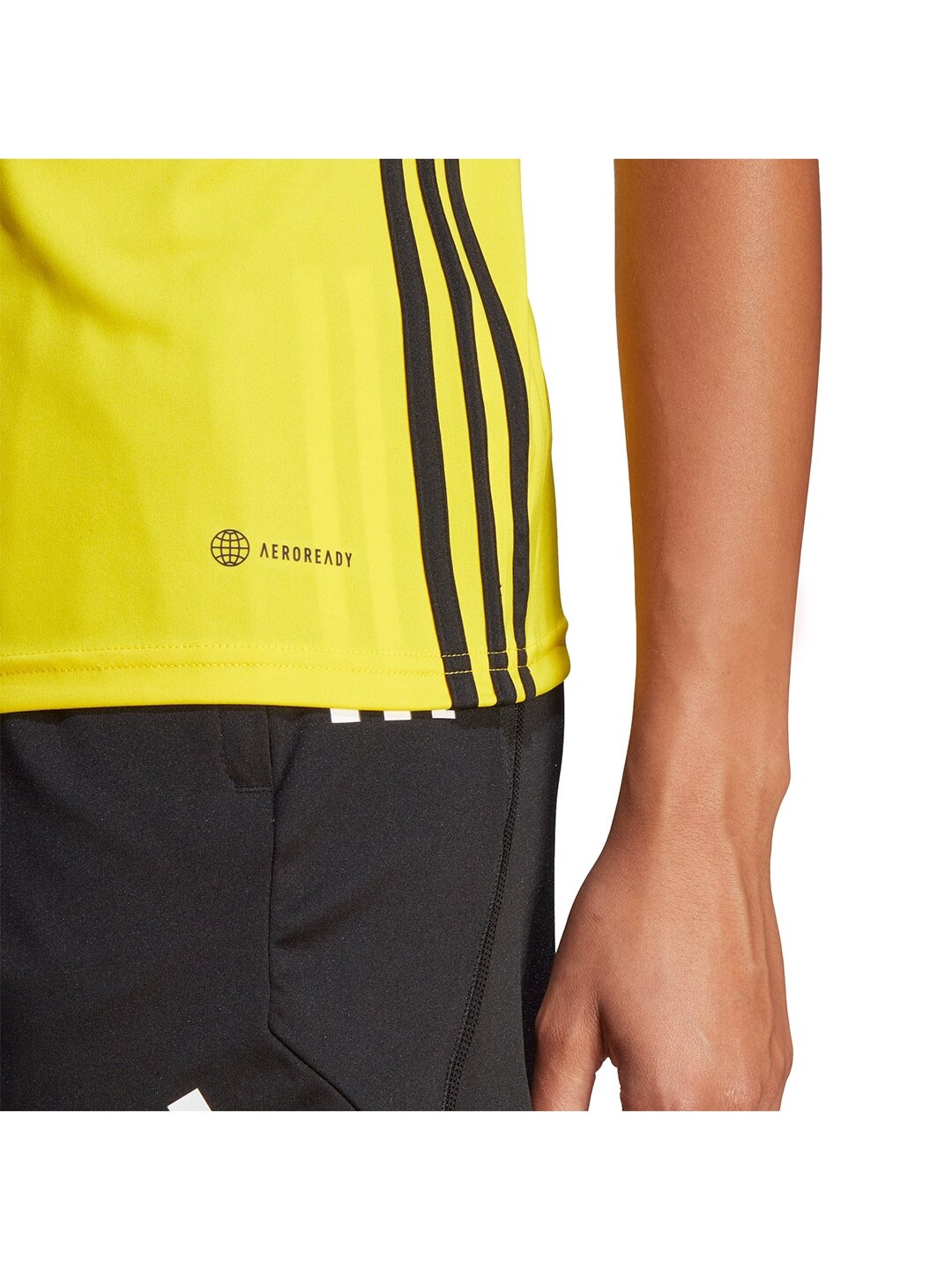Adidas moteriški marškinėliai Table 23 Jersey geltona IA9149 5