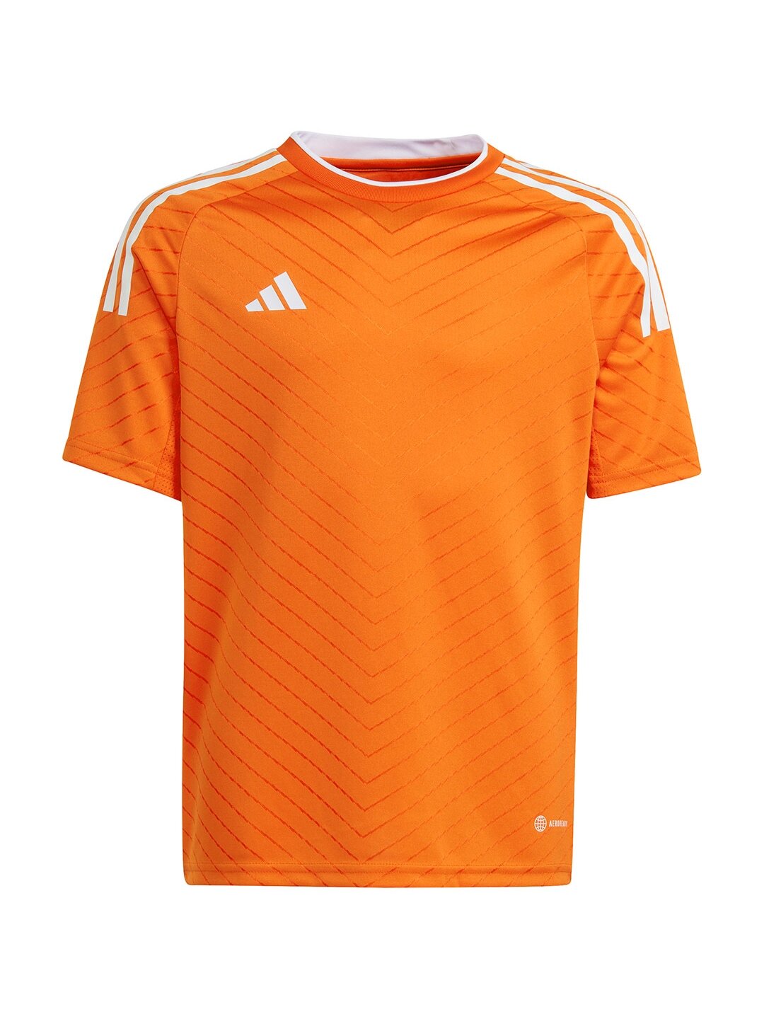 Adidas Campeon 23 Jersey vaikiški marškinėliai, oranžiniai IC1243 Adidas Campeon 23 Jersey vaikiški marškinėliai, oranžiniai IC1243