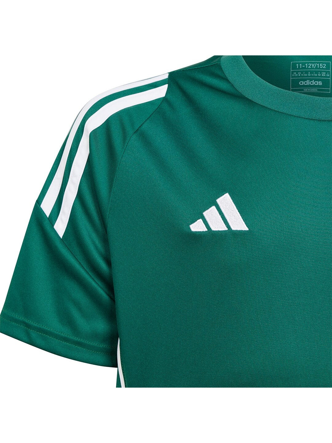 Adidas Tiro 24 Jersey vaikiški marškinėliai, žali IS1028 2 Adidas Tiro 24 Jersey vaikiški marškinėliai, žali IS1028 2