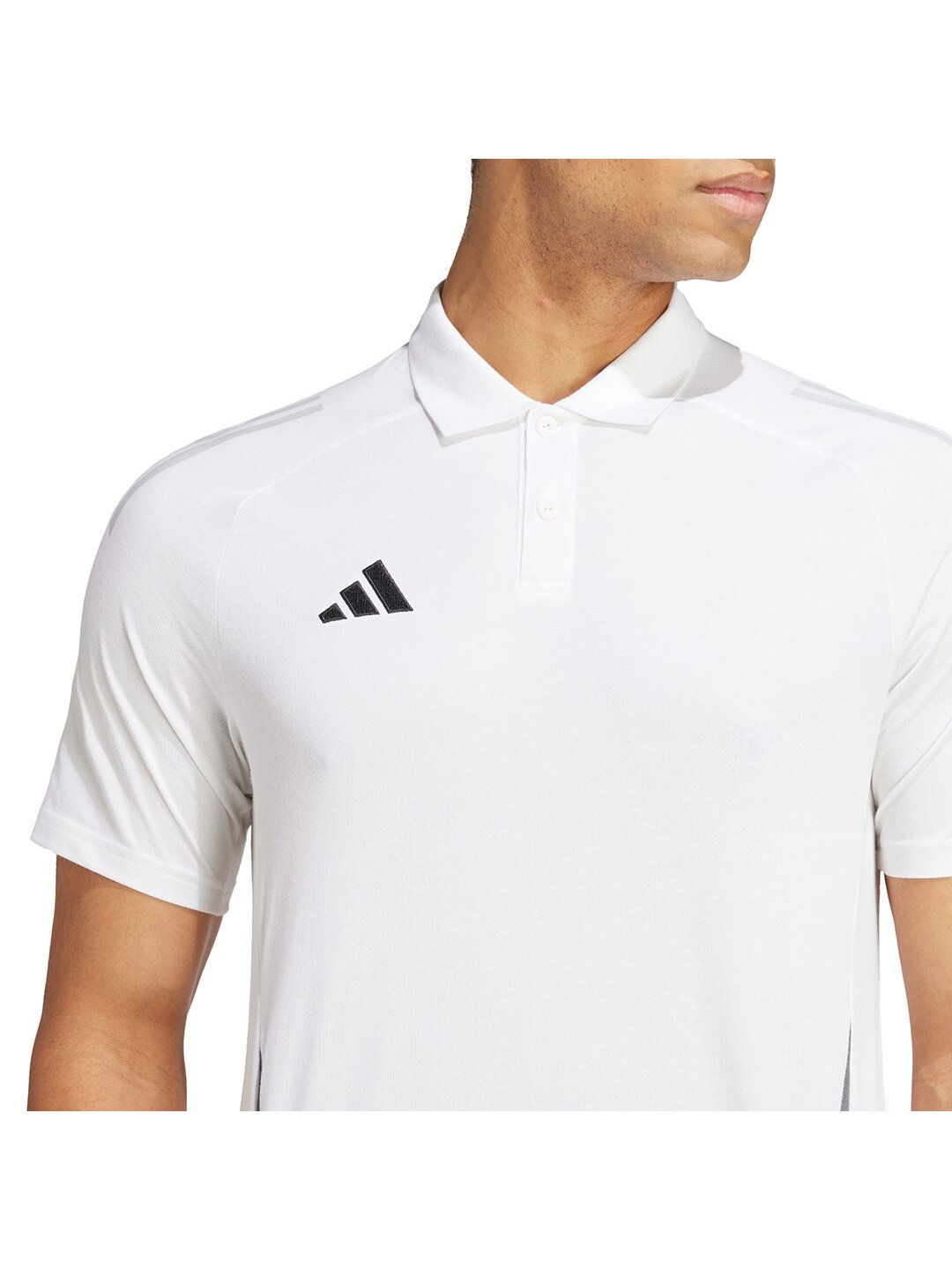 Adidas Tiro 24 Competition Polo vyriški marškinėliai, balti IR7565 4