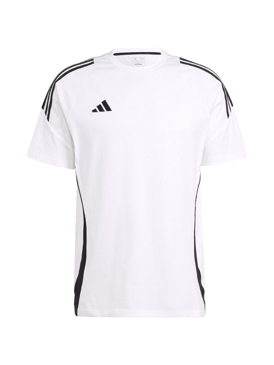 Adidas Tiro 24 Sweat vyriški marškinėliai balti IR9353 Adidas Tiro 24 Sweat vyriški marškinėliai balti IR9353