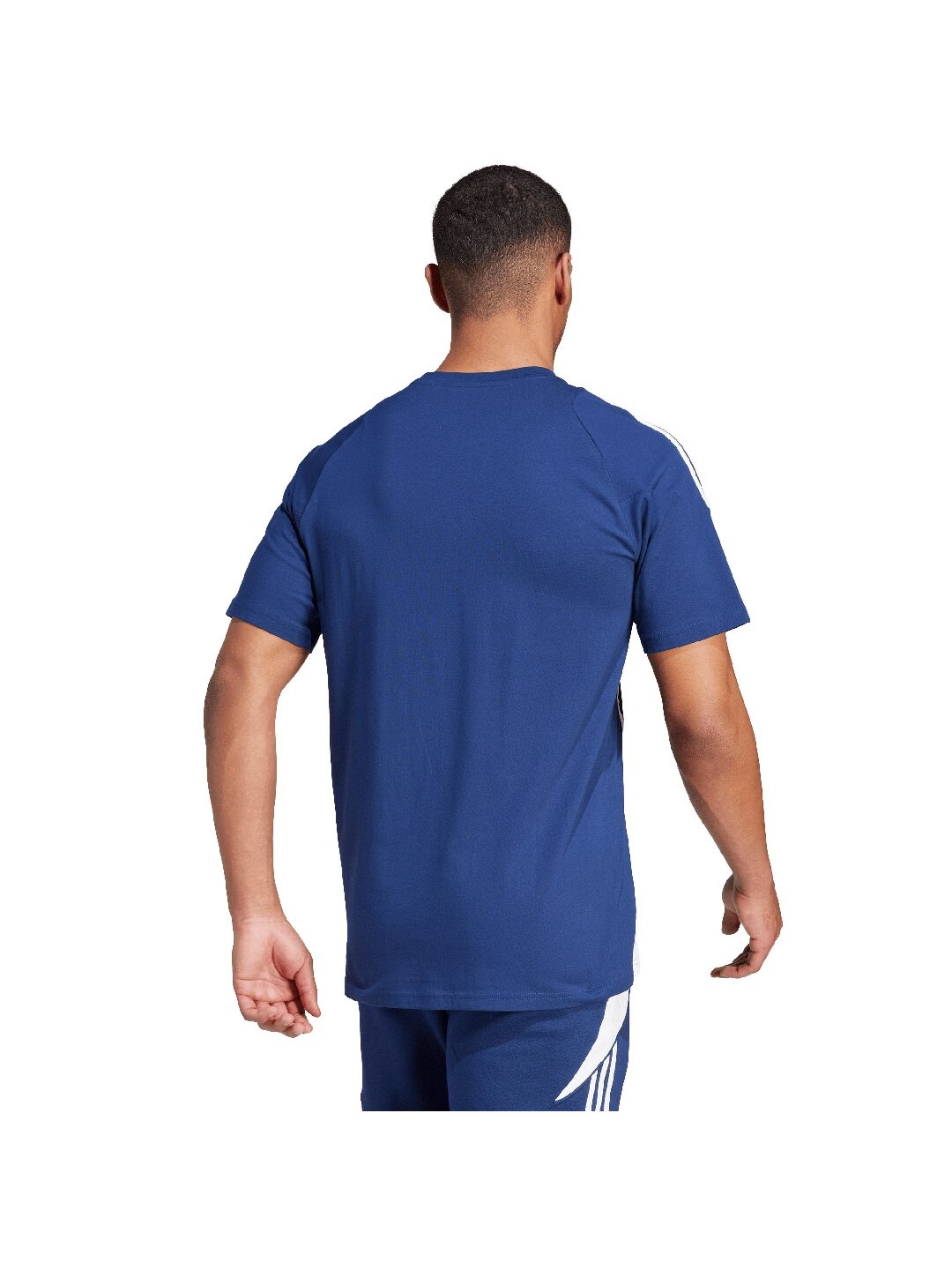 Adidas Tiro 24 Sweat vyriški marškinėliai, mėlyni IR9347 1 Adidas Tiro 24 Sweat vyriški marškinėliai, mėlyni IR9347 1