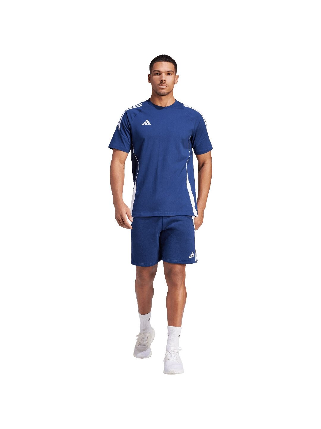 Adidas Tiro 24 Sweat vyriški marškinėliai, mėlyni IR9347 3 Adidas Tiro 24 Sweat vyriški marškinėliai, mėlyni IR9347 3
