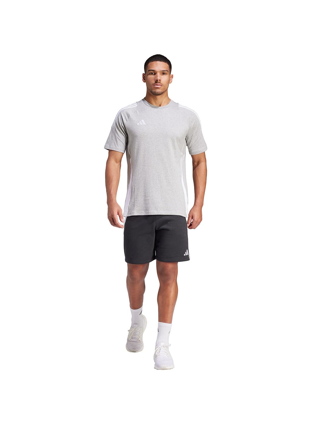 Adidas Tiro 24 Sweat vyriški marškinėliai, pilki IR9348 3