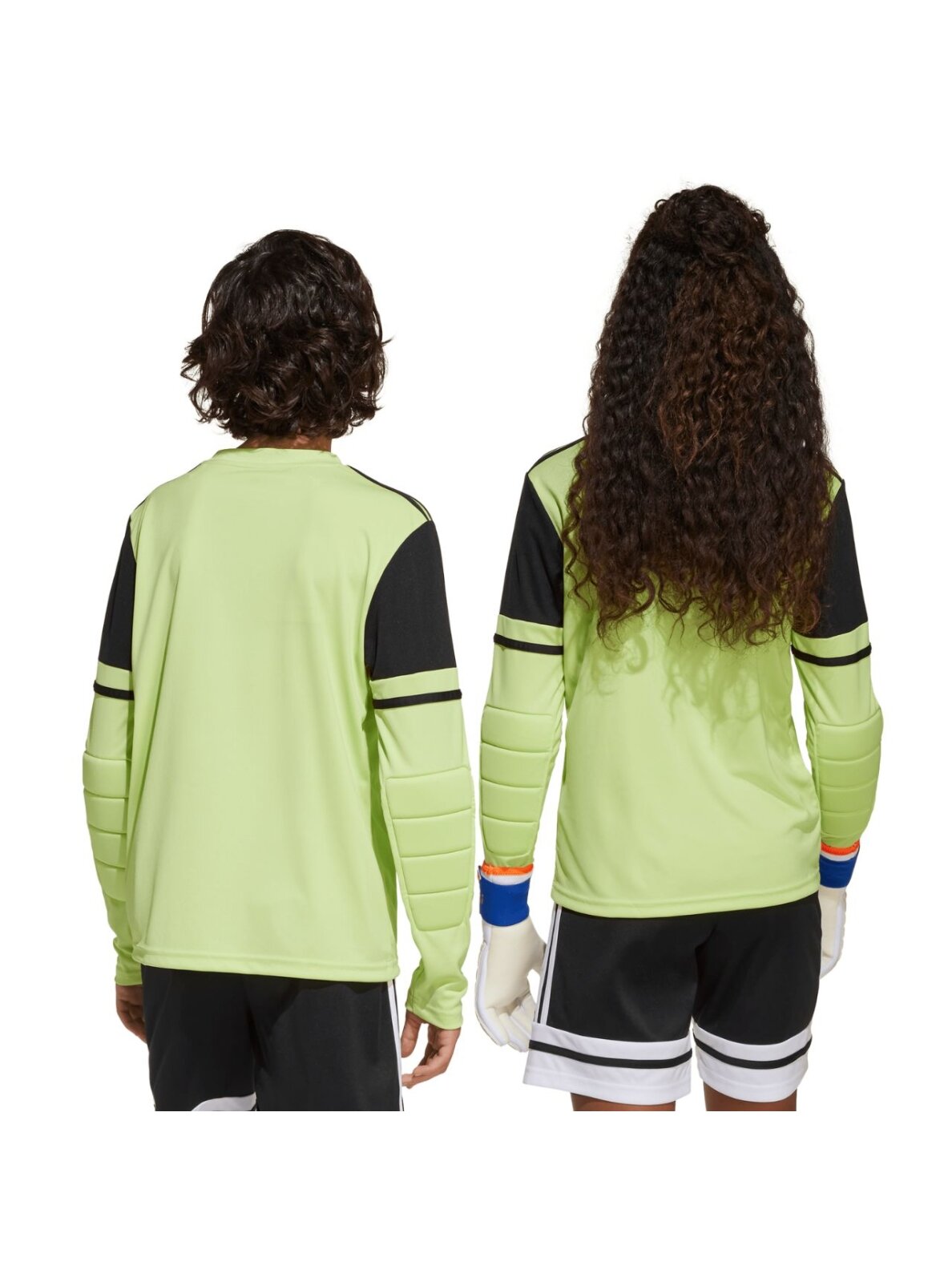 Adidas Squadra 25 Long Sleeve vaikams žalsvai žalia vartininko marškinėliai JJ1940 6 Adidas Squadra 25 Long Sleeve vaikams žalsvai žalia vartininko marškinėliai JJ1940 6