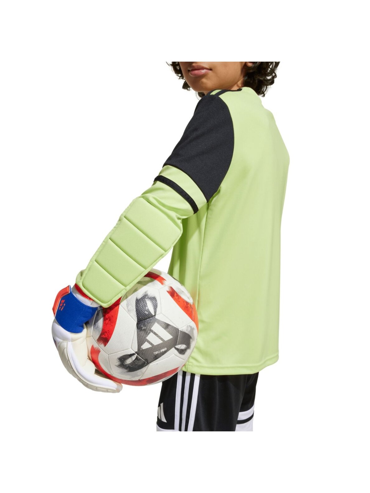 Adidas Squadra 25 Long Sleeve vaikams žalsvai žalia vartininko marškinėliai JJ1940 7