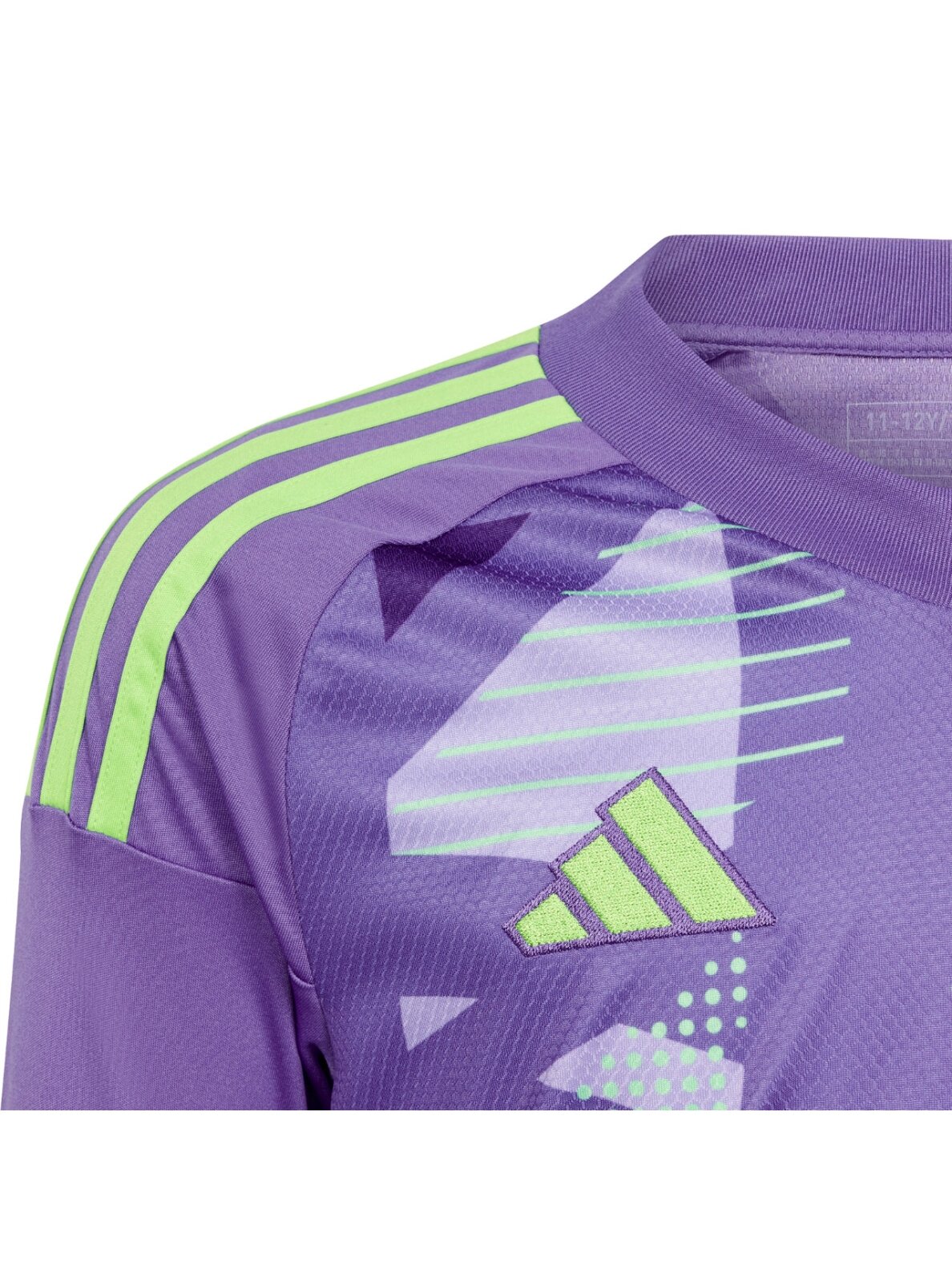 Adidas Tiro 24 Competition Long Sleeve Goalkeeper vaikiški vartininko marškiniai violetiniai IN0430 3 Adidas Tiro 24 Competition Long Sleeve Goalkeeper vaikiški vartininko marškiniai violetiniai IN0430 3