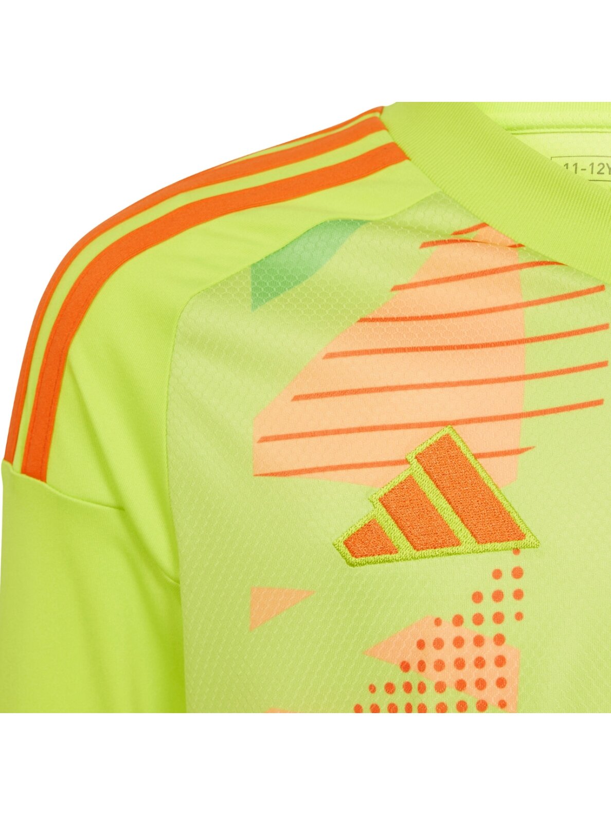 Adidas Tiro 24 Competition Long Sleeve Vartininko vaikiški vartininko marškiniai žalios spalvos IU0294 3 Adidas Tiro 24 Competition Long Sleeve Vartininko vaikiški vartininko marškiniai žalios spalvos IU0294 3