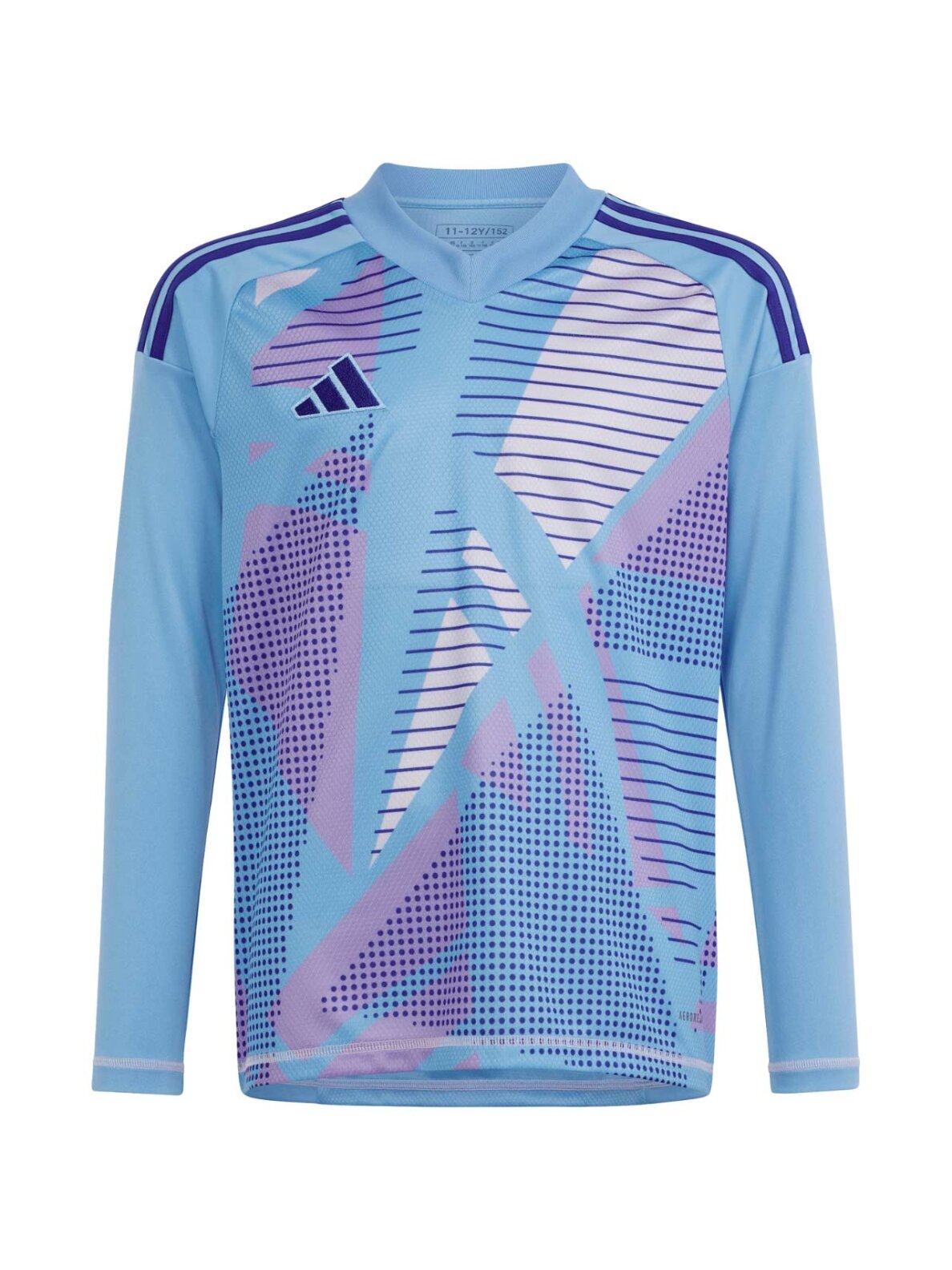 Adidas Tiro 24 Competition Long Sleeve Goalkeeper vaikiški vartininko marškiniai mėlyni IN0434
