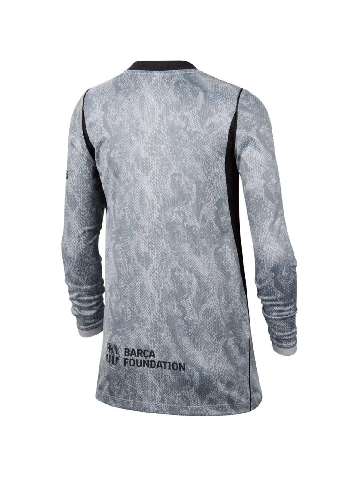Nike FC Barcelona 2026/27 Stadium Away vaikiški vartininko marškinėliai, pilki, IO8337 013 2