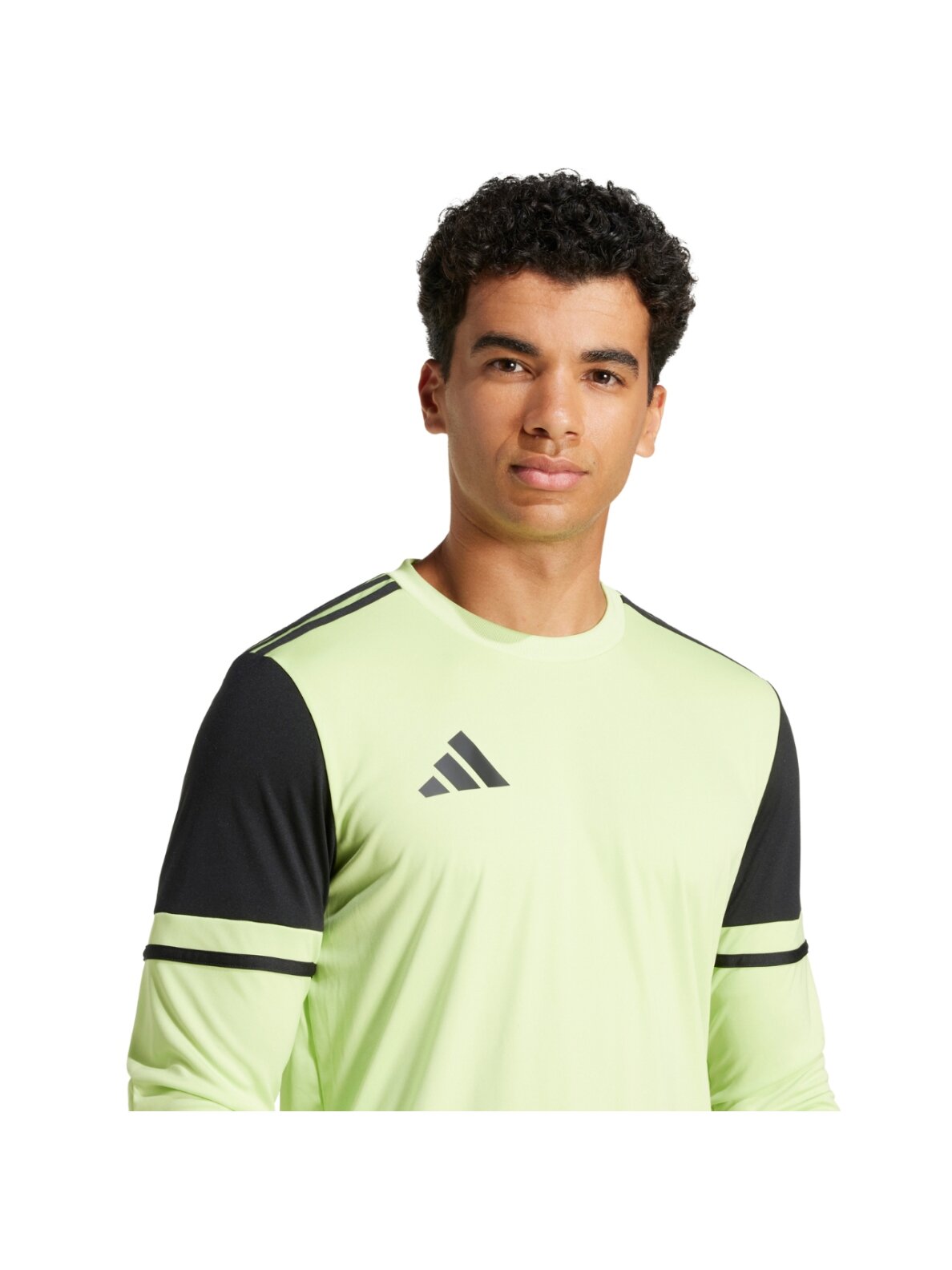 Adidas Squadra 25 Long Sleeve vyrų vartininko marškiniai limonkowi JG1129 5 Adidas Squadra 25 Long Sleeve vyrų vartininko marškiniai limonkowi JG1129 5