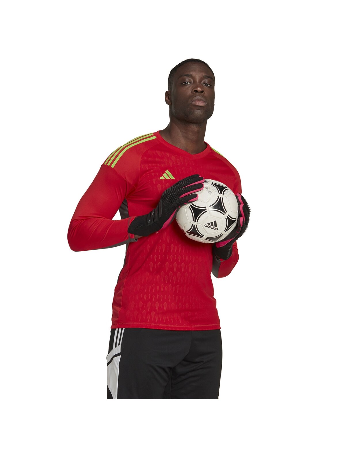 Adidas Tiro 23 Competition vyrų vartininko marškiniai ilgomis rankovėmis raudoni HL0007 2 Adidas Tiro 23 Competition vyrų vartininko marškiniai ilgomis rankovėmis raudoni HL0007 2