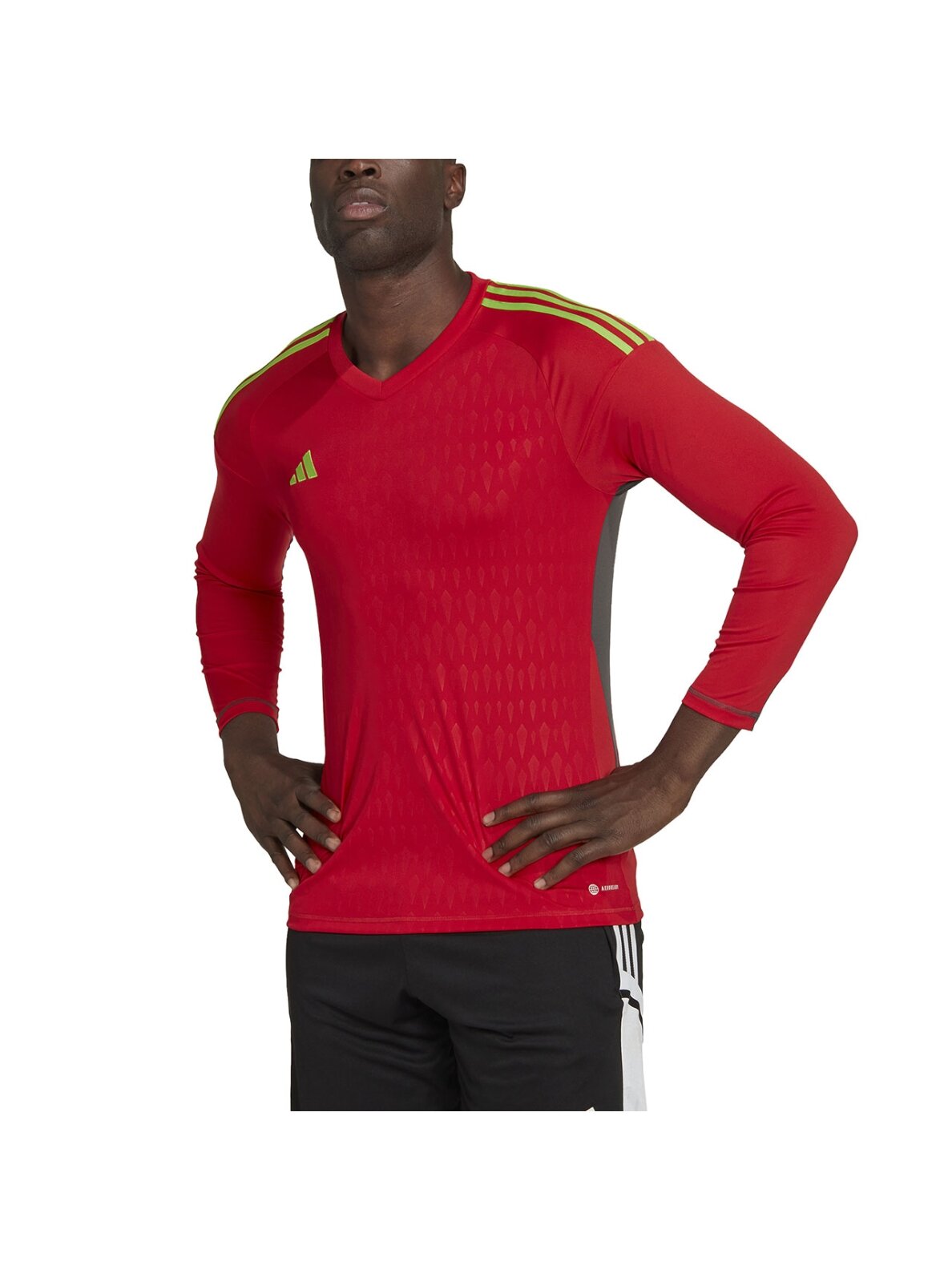 Adidas Tiro 23 Competition vyrų vartininko marškiniai ilgomis rankovėmis raudoni HL0007 4