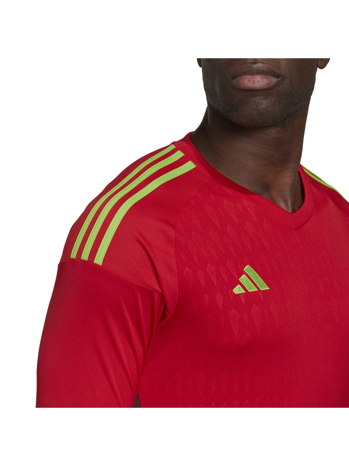 Adidas Tiro 23 Competition vyrų vartininko marškiniai ilgomis rankovėmis raudoni HL0007 5