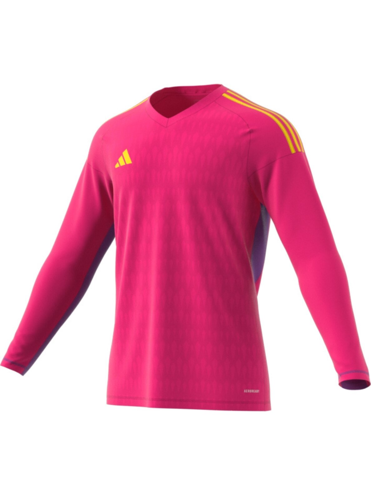 Adidas Tiro 23 Competition vyriški vartininko marškiniai ilgomis rankovėmis, rožiniai HK7695 Adidas Tiro 23 Competition vyriški vartininko marškiniai ilgomis rankovėmis, rožiniai HK7695