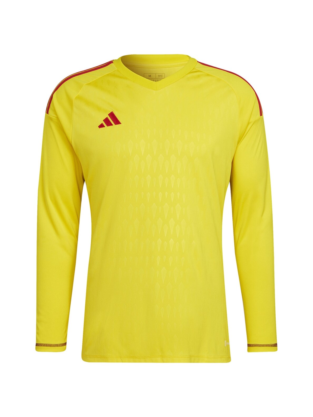 Adidas Tiro 23 Competition vyriški vartininko marškiniai ilgomis rankovėmis, geltoni HK7696 Adidas Tiro 23 Competition vyriški vartininko marškiniai ilgomis rankovėmis, geltoni HK7696