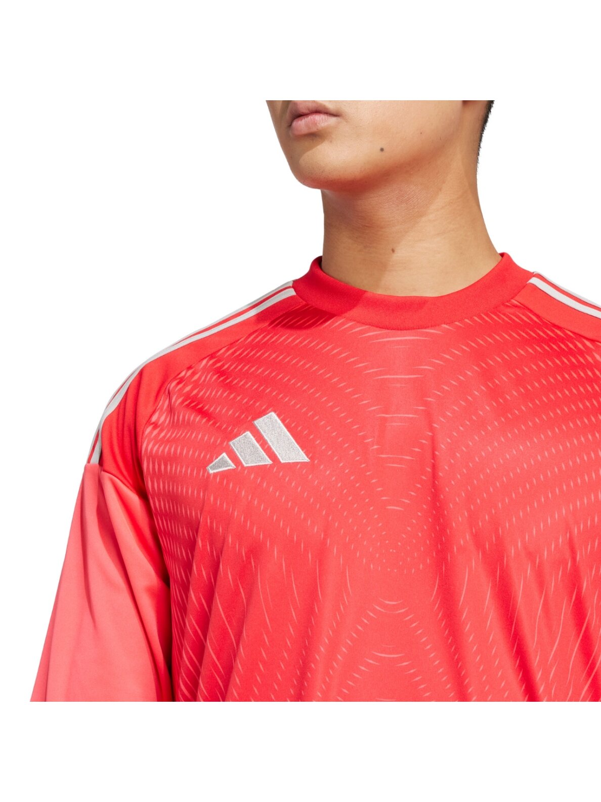adidas Tiro 25 Competition Goalkeeper Long Sleeve vyrų vartenininko marškiniai raudoni JI9724 4