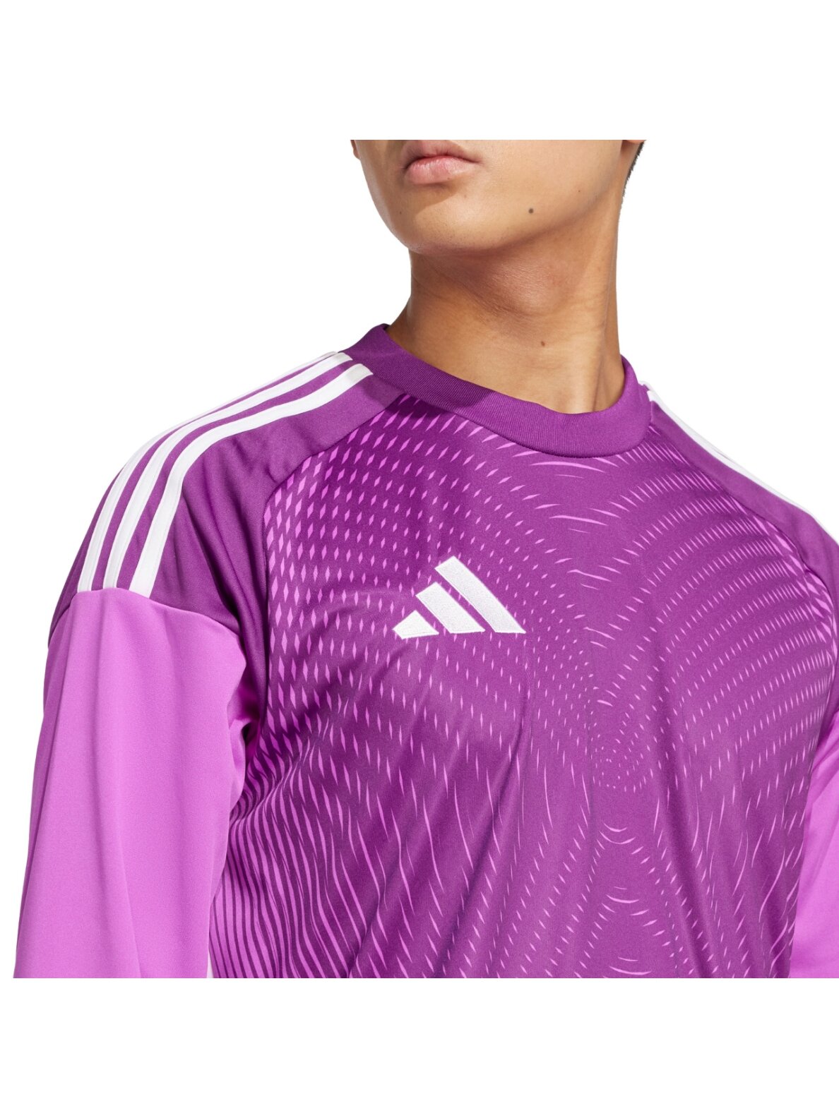 Adidas Tiro 25 Competition vyrams vartininko marškinėliai ilgomis rankovėmis violetiniai JI9726 5