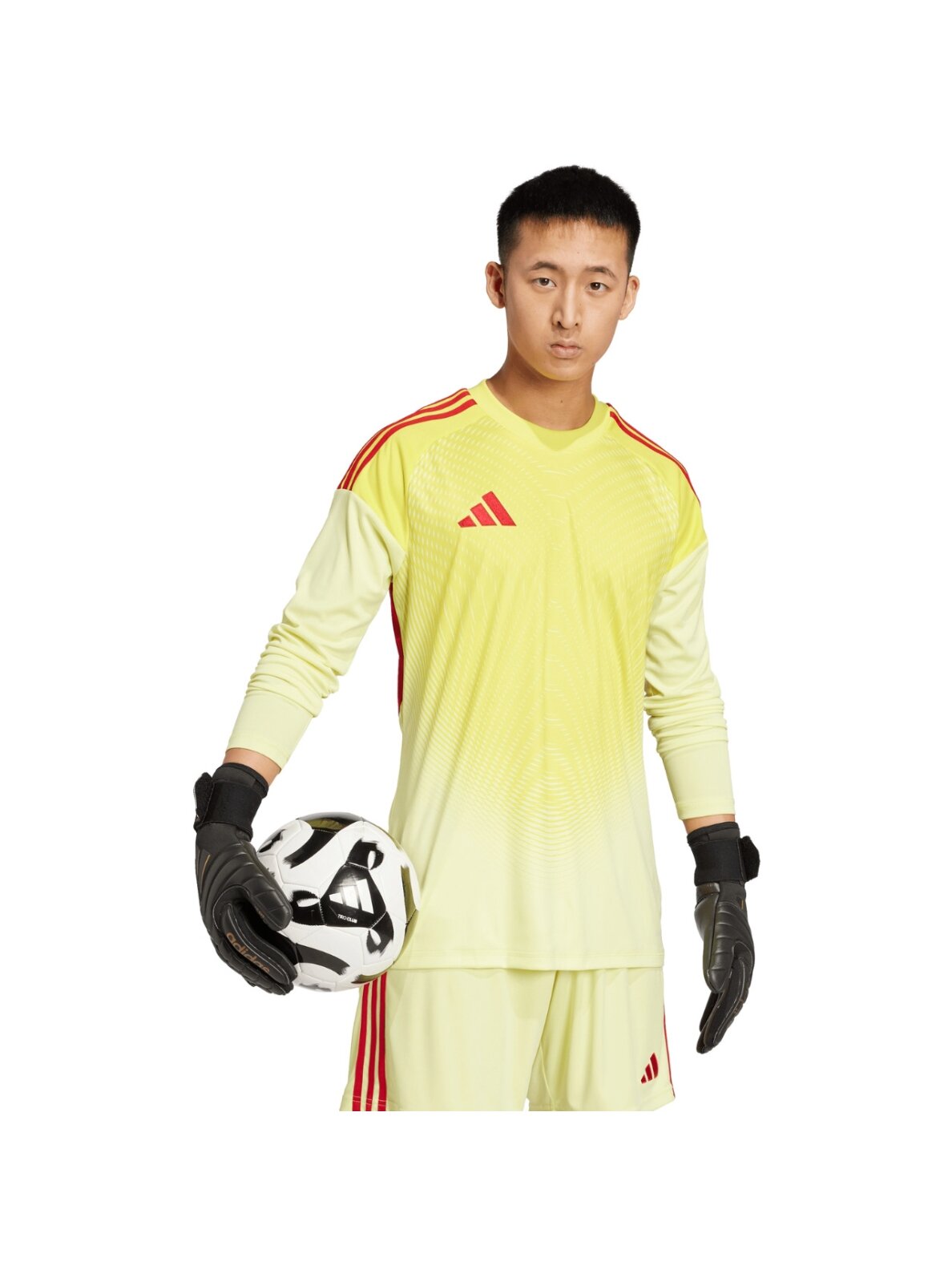 Adidas Tiro 25 Competition Goalkeeper Long Sleeve vyrams geltona JN2018 Adidas Tiro 25 Competition Goalkeeper Long Sleeve vyrams geltona JN2018