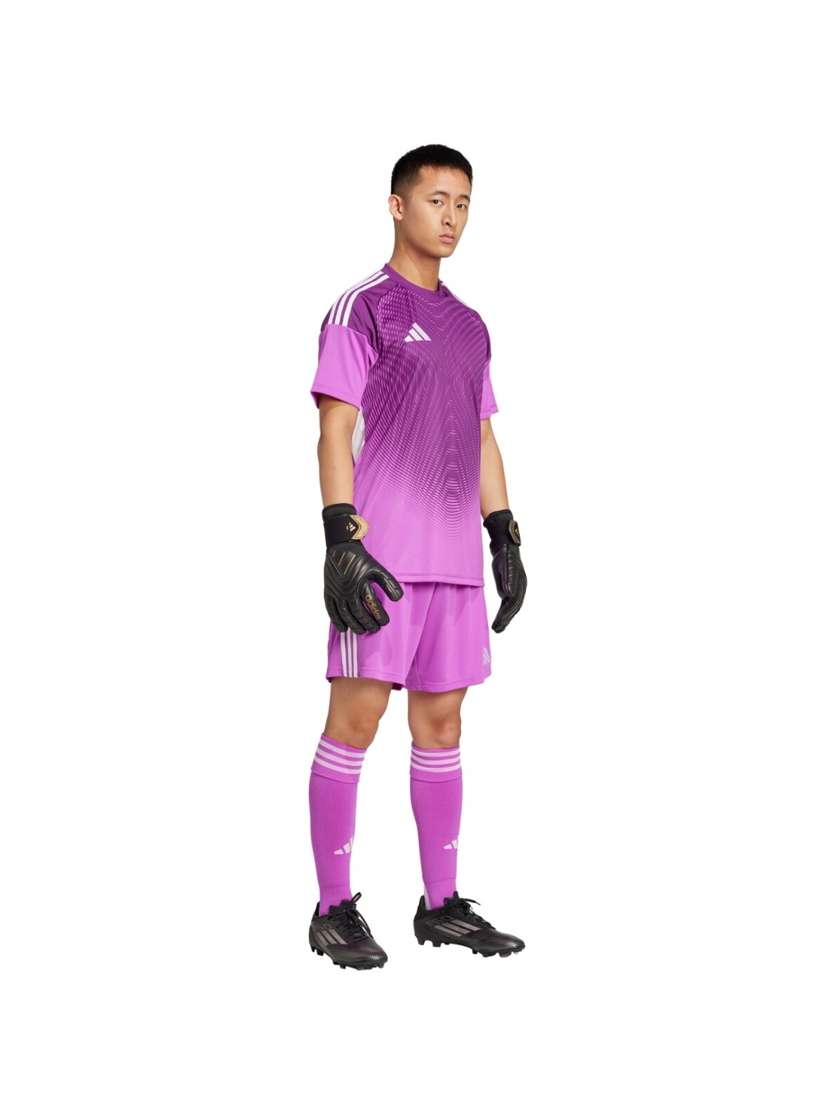 adidas Tiro 25 Competition Jersey vyrams trumpomis rankovėmis violetinė JI9719 7