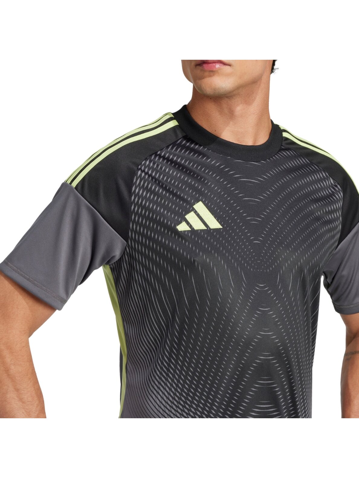 adidas Tiro 25 Competition Jersey vyrų vartininko marškinėliai pilki JN2015 5