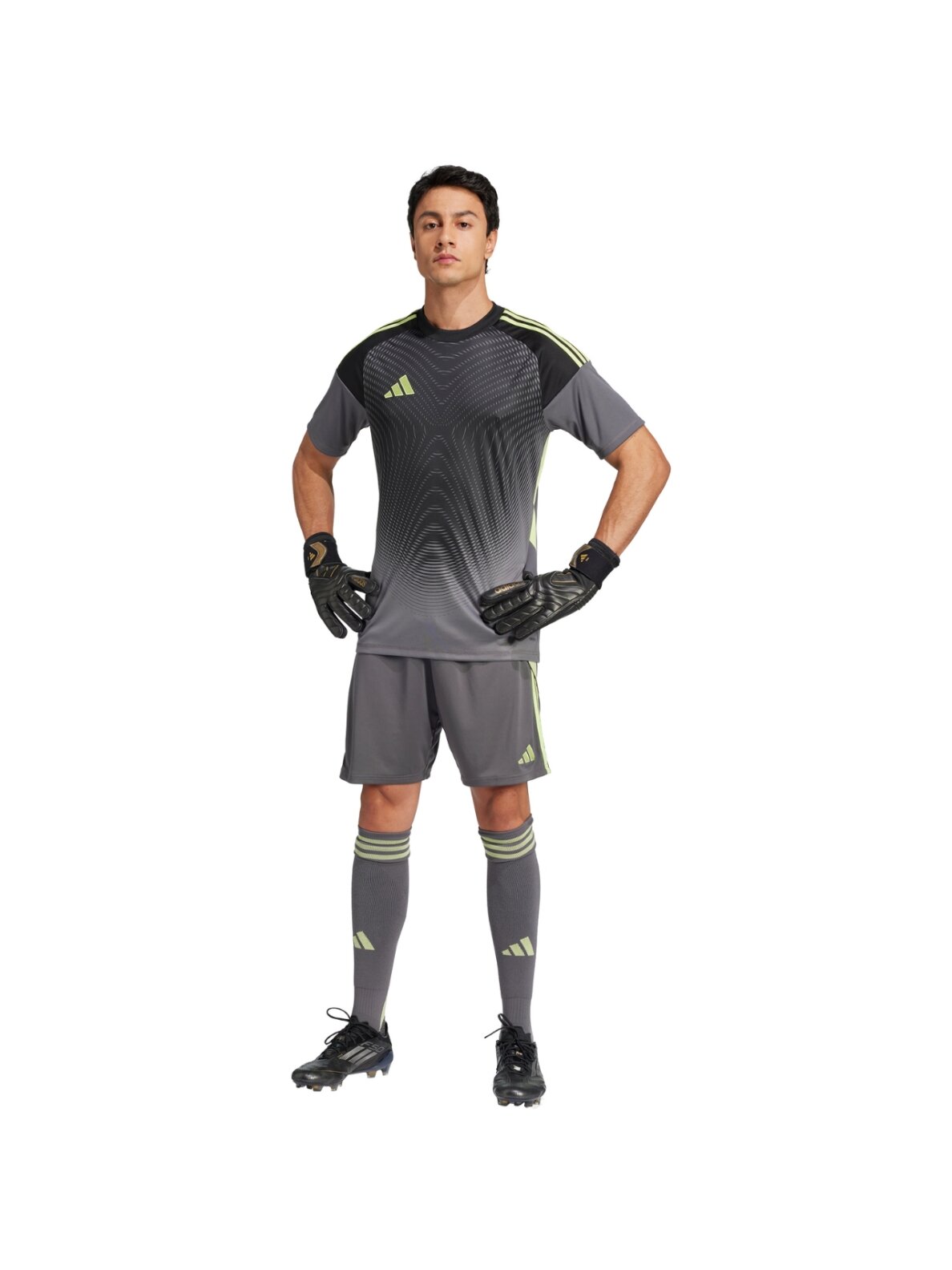 adidas Tiro 25 Competition Jersey vyrų vartininko marškinėliai pilki JN2015 7