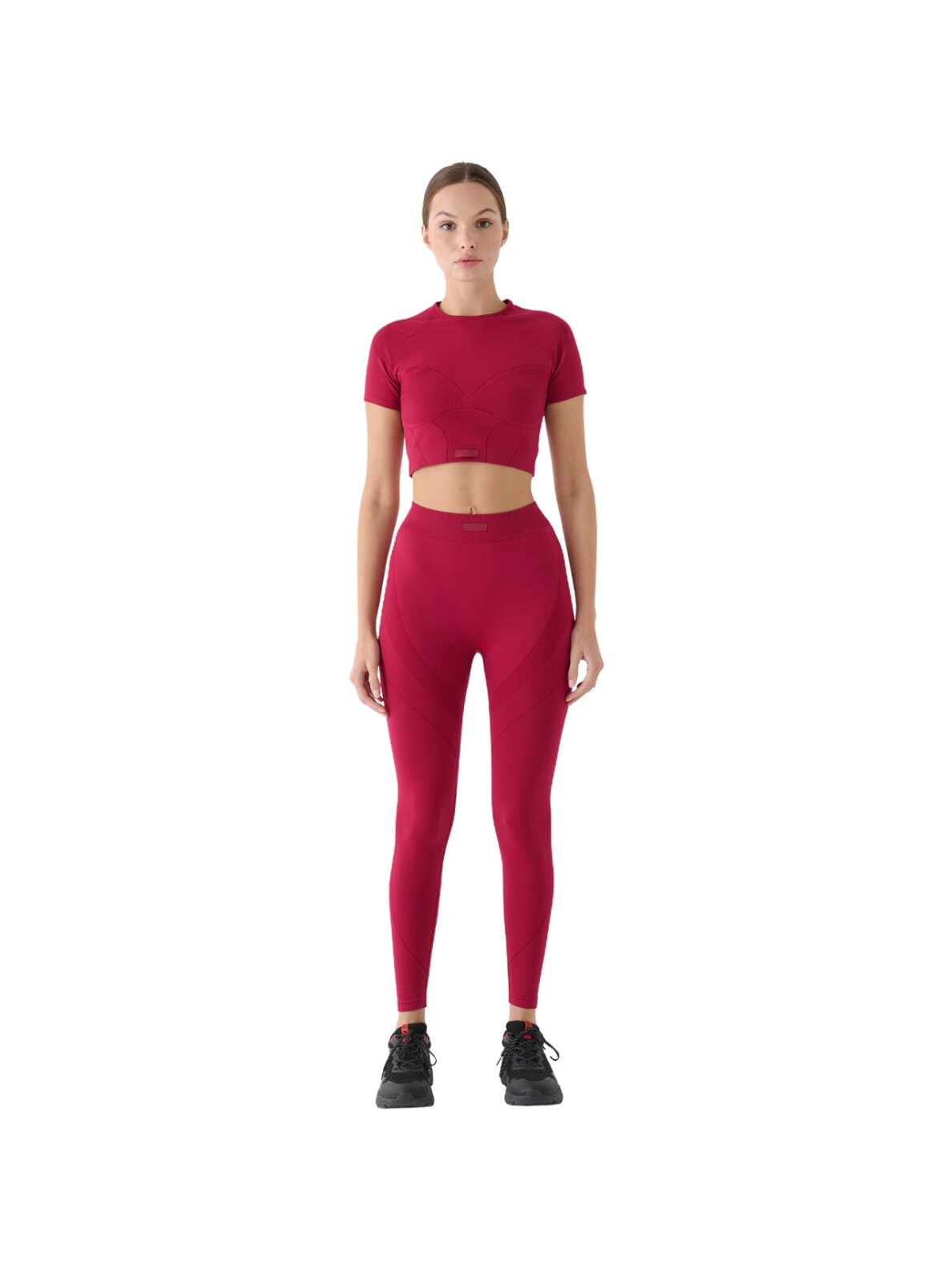 4F Moterų marškinėliai FNK F1737 bordo 5