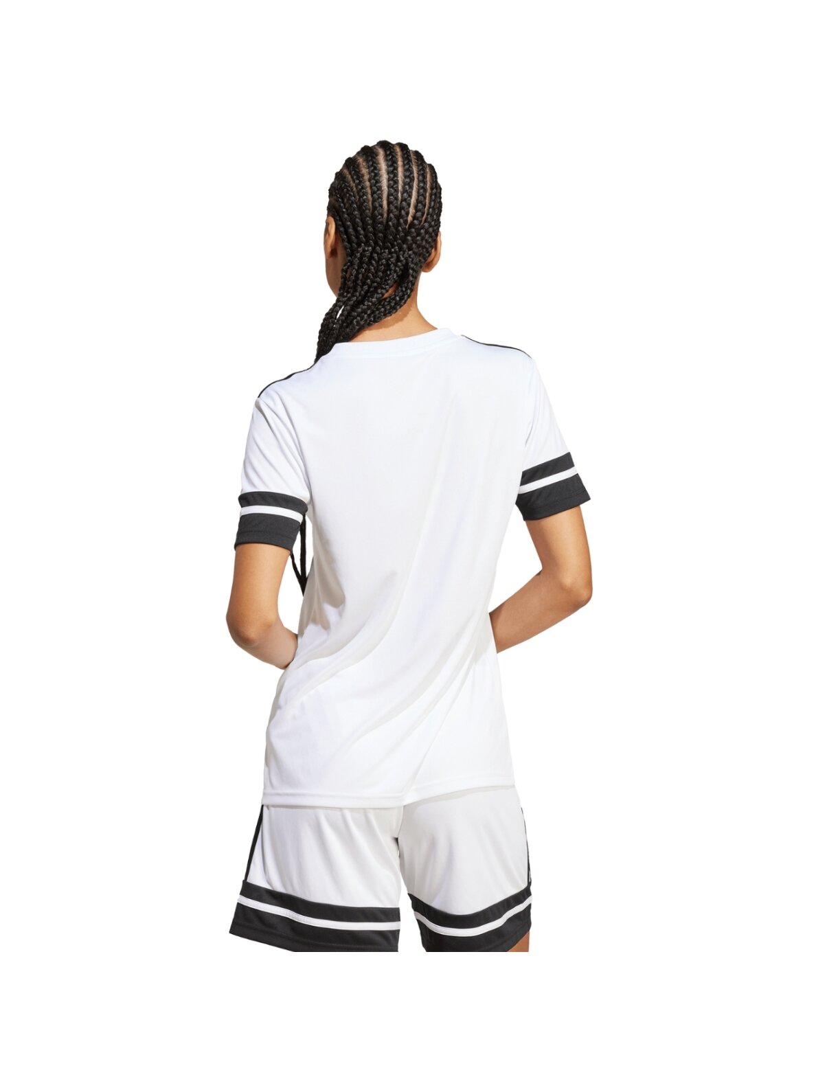 Adidas Squadra 25 Jersey marškinėliai moterims balti JI9991 2 Adidas Squadra 25 Jersey marškinėliai moterims balti JI9991 2