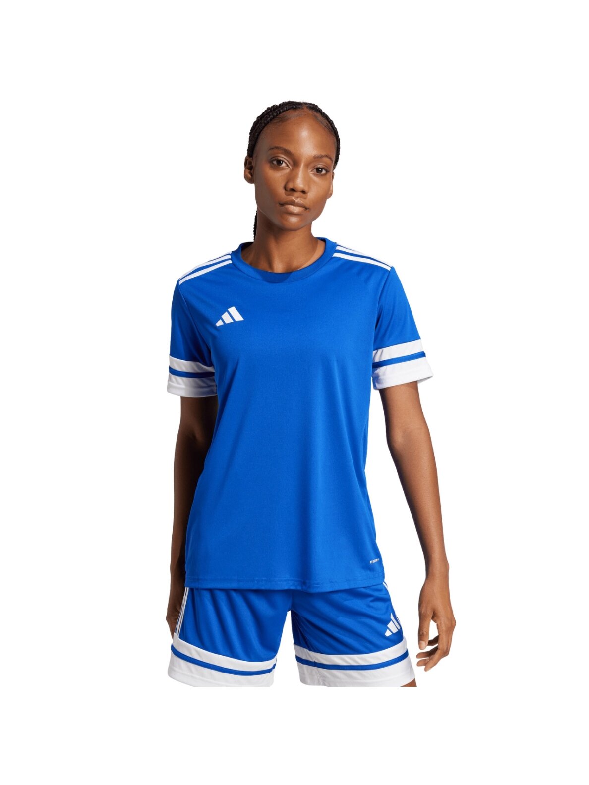 Adidas Squadra 25 Jersey moterims mėlyna JI9988 Adidas Squadra 25 Jersey moterims mėlyna JI9988