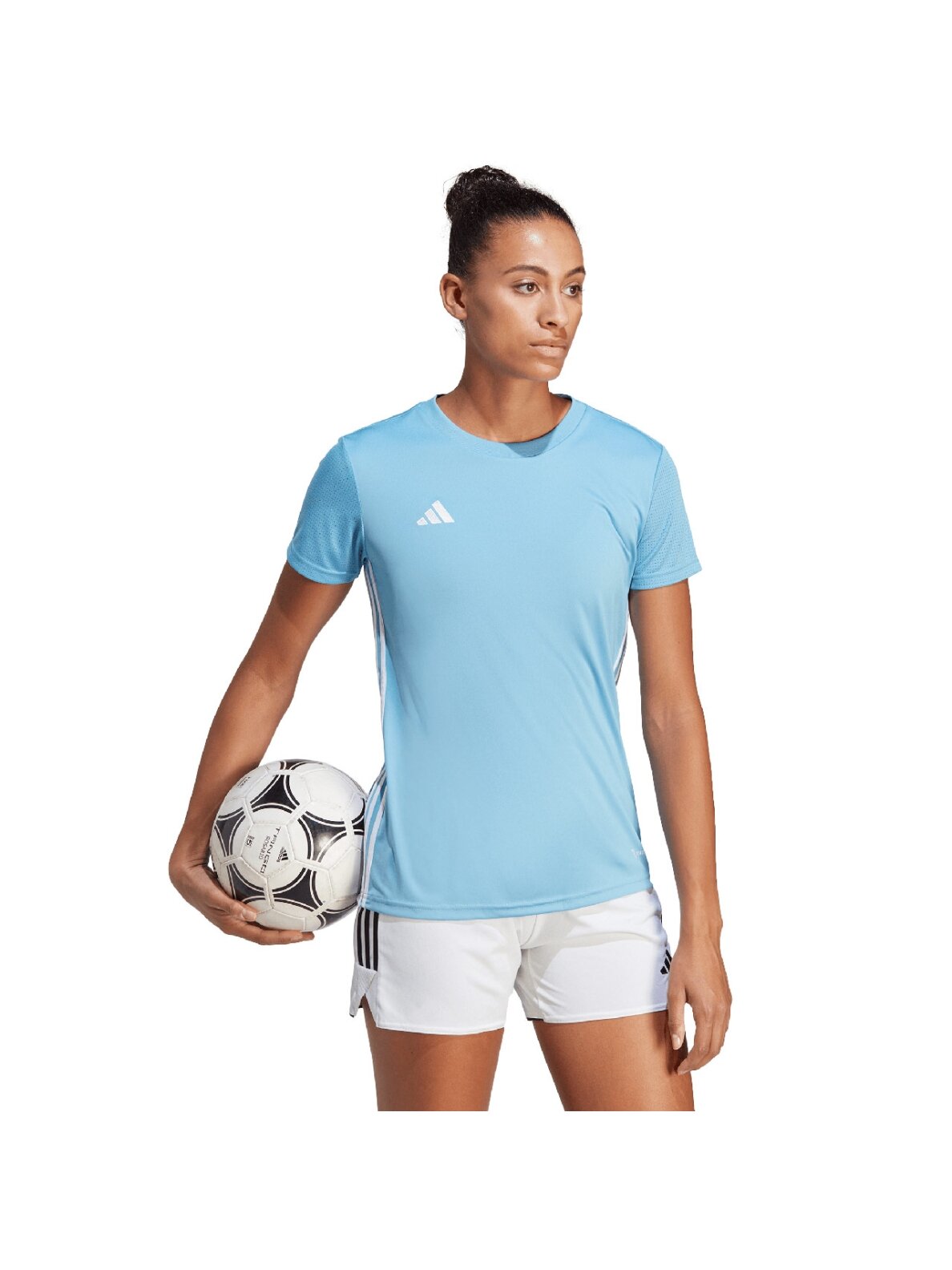 Adidas moteriški marškinėliai 23 stalas Džersio mėlynas IA9148 2 Adidas moteriški marškinėliai 23 stalas Džersio mėlynas IA9148 2