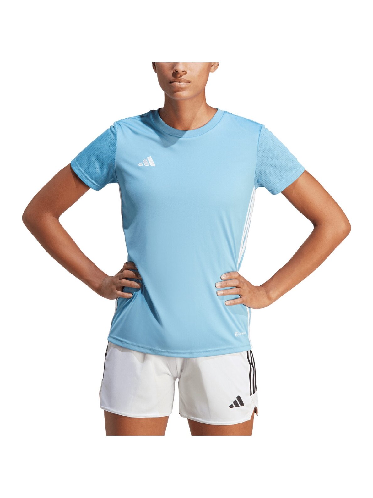 Adidas moteriški marškinėliai 23 stalas Džersio mėlynas IA9148 3 Adidas moteriški marškinėliai 23 stalas Džersio mėlynas IA9148 3