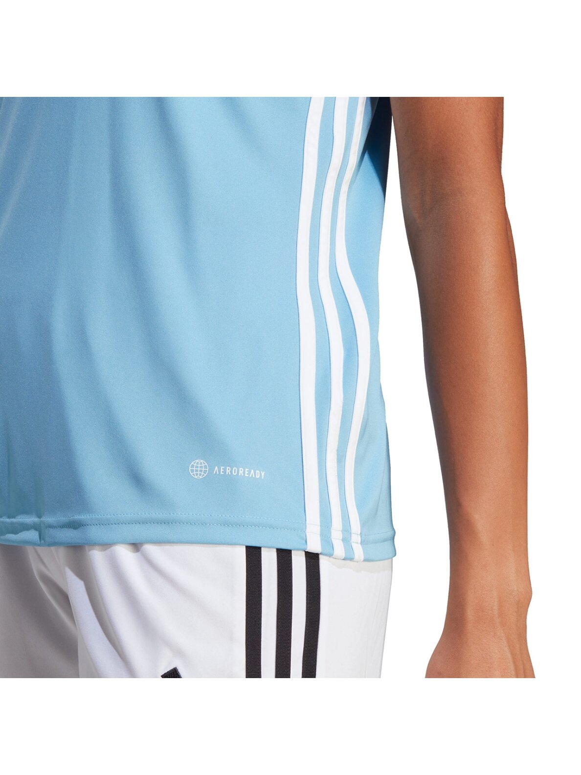 Adidas moteriški marškinėliai 23 stalas Džersio mėlynas IA9148 5