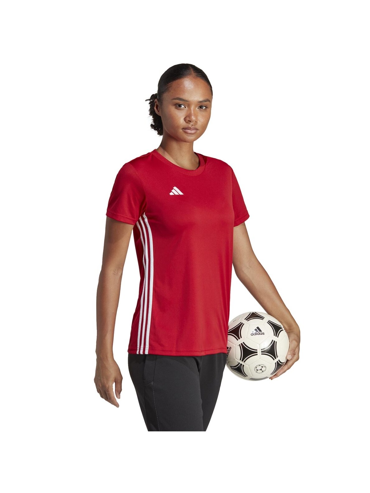 Adidas moteriški marškinėliai Table 23 Jersey red HS0540 2