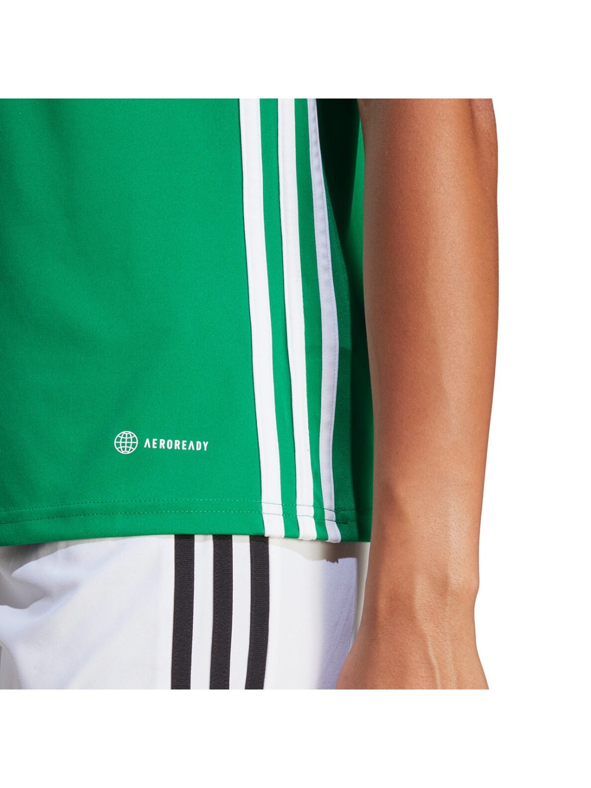 Adidas moteriški marškinėliai Table 23 Jersey green IA9150 5