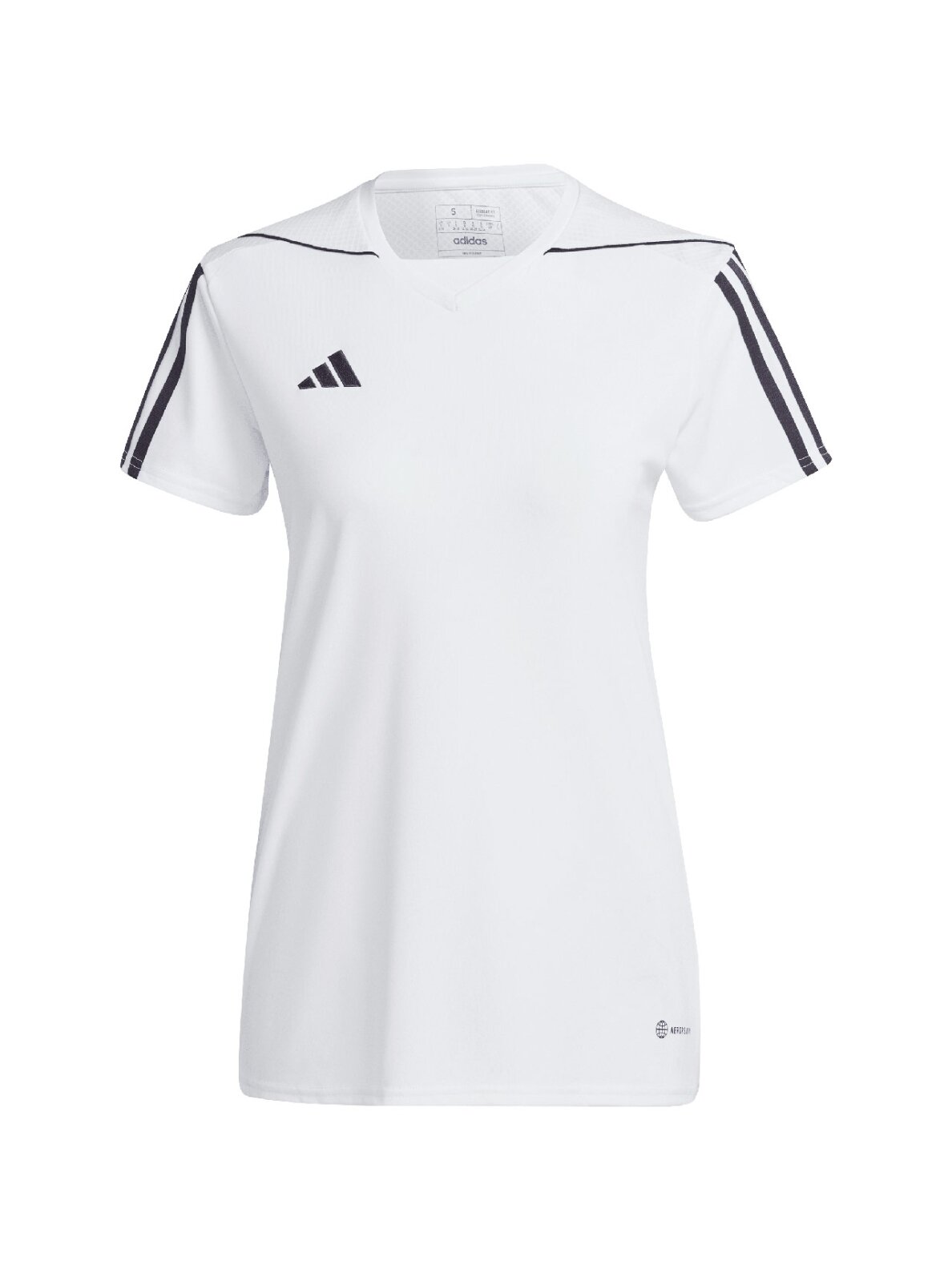 Adidas Tiro 23 League moterų marškinėliai balti HR4615 Adidas Tiro 23 League moterų marškinėliai balti HR4615