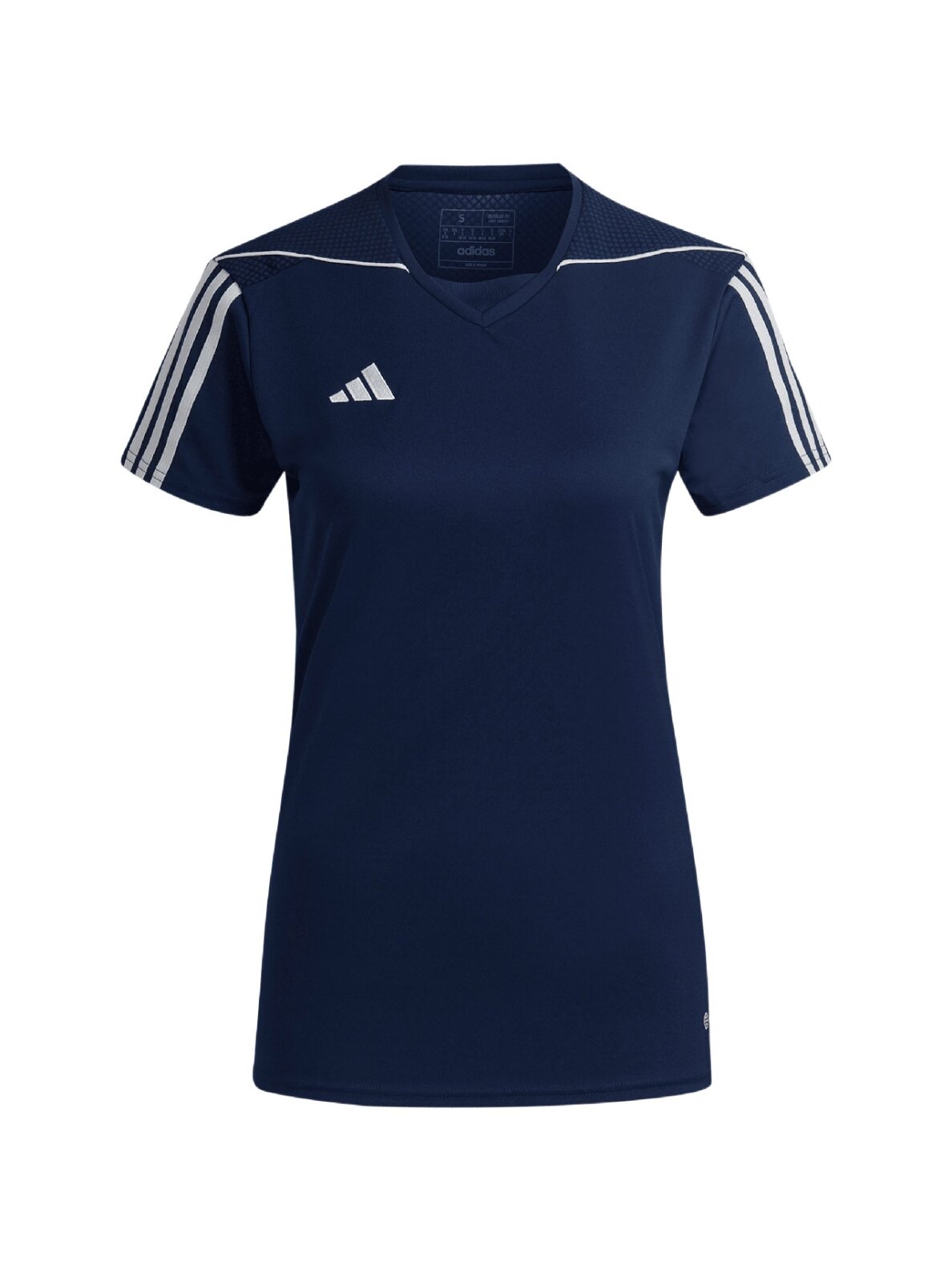 „Adidas Tiro 23 League“ moteriški marškinėliai, tamsiai mėlyni HR4613 „Adidas Tiro 23 League“ moteriški marškinėliai, tamsiai mėlyni HR4613