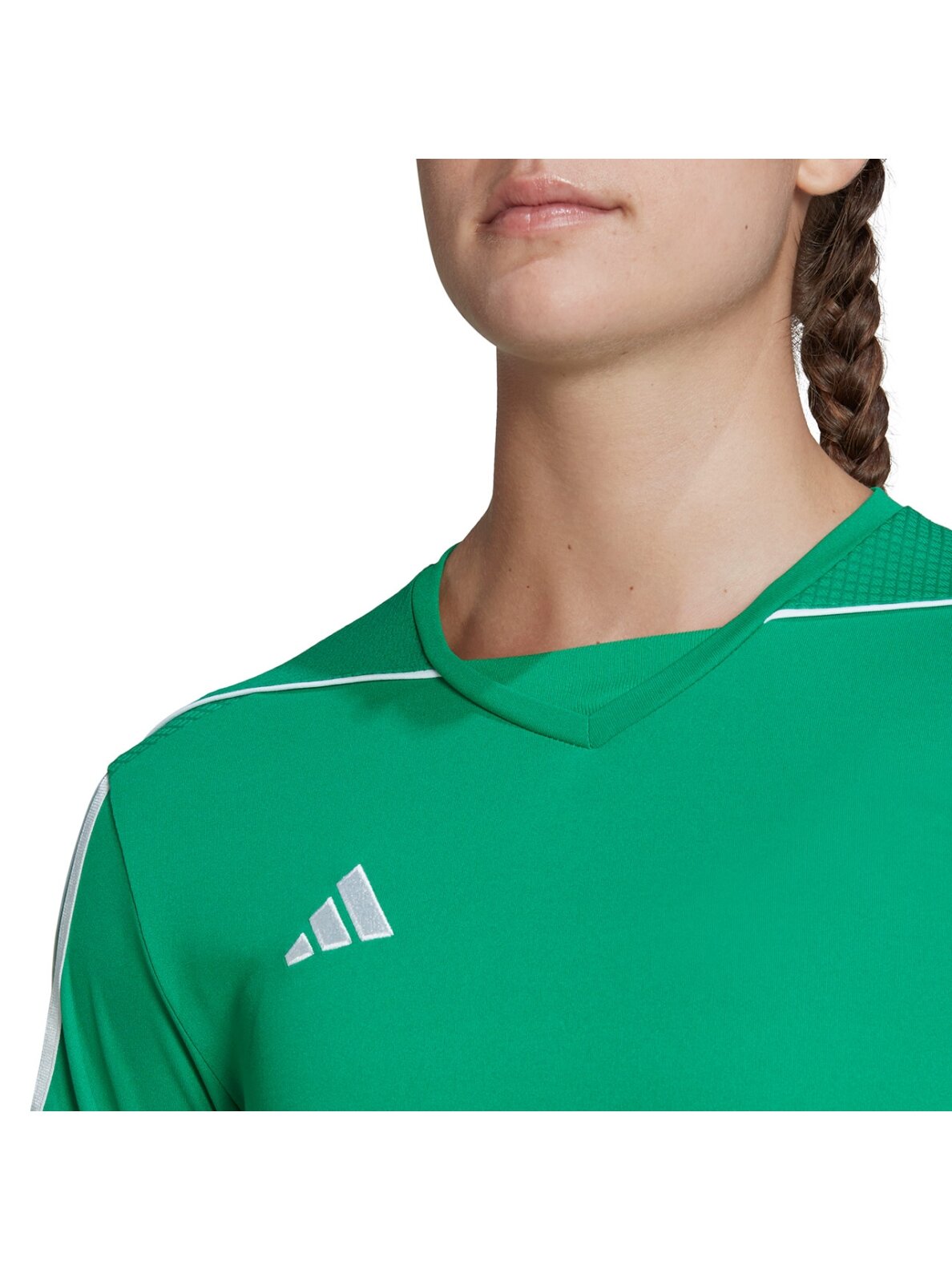Adidas Tiro 23 League moterų marškinėliai žali IC7481 5