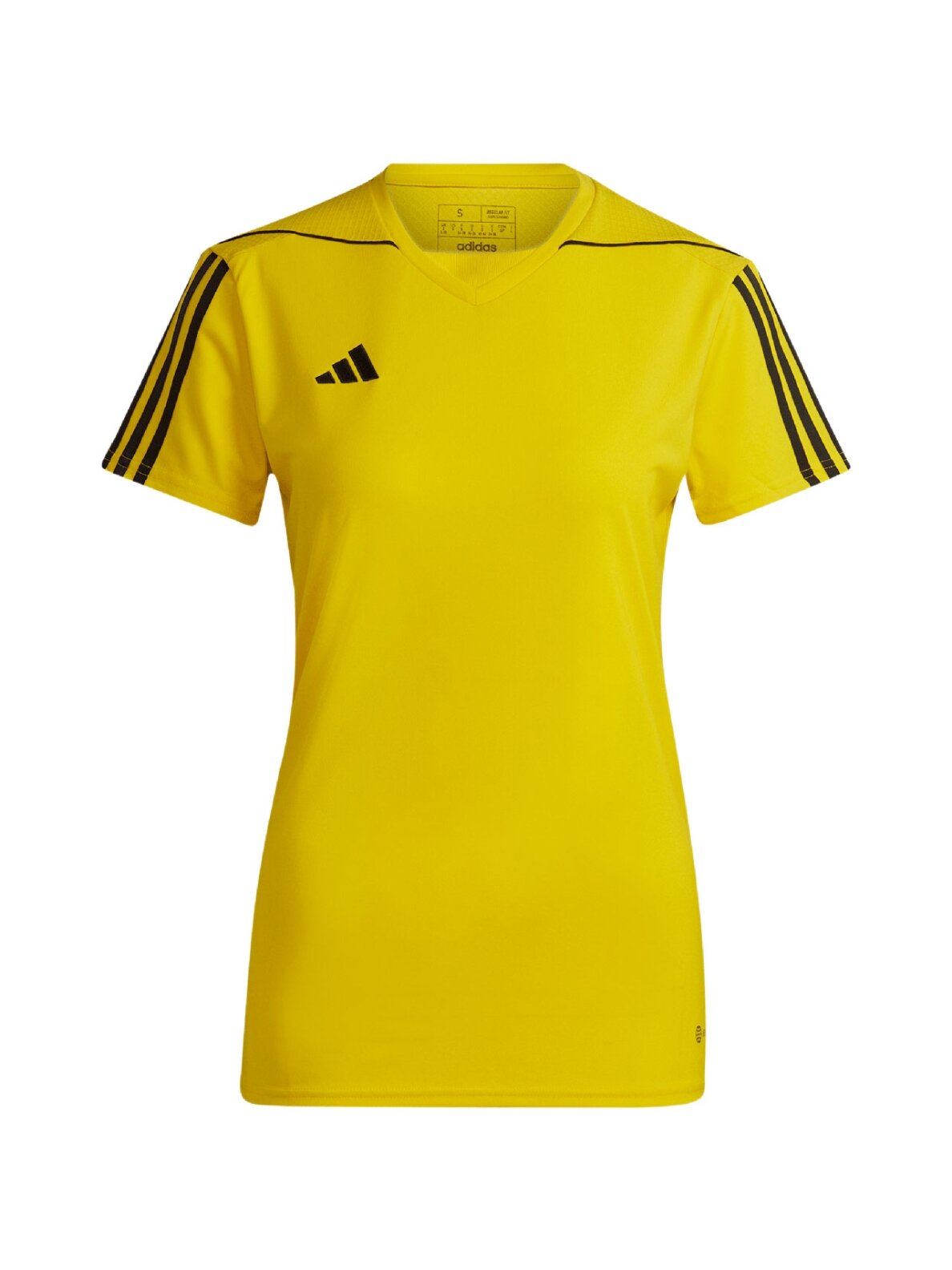 Adidas Tiro 23 League moterų marškinėliai geltoni HR4614