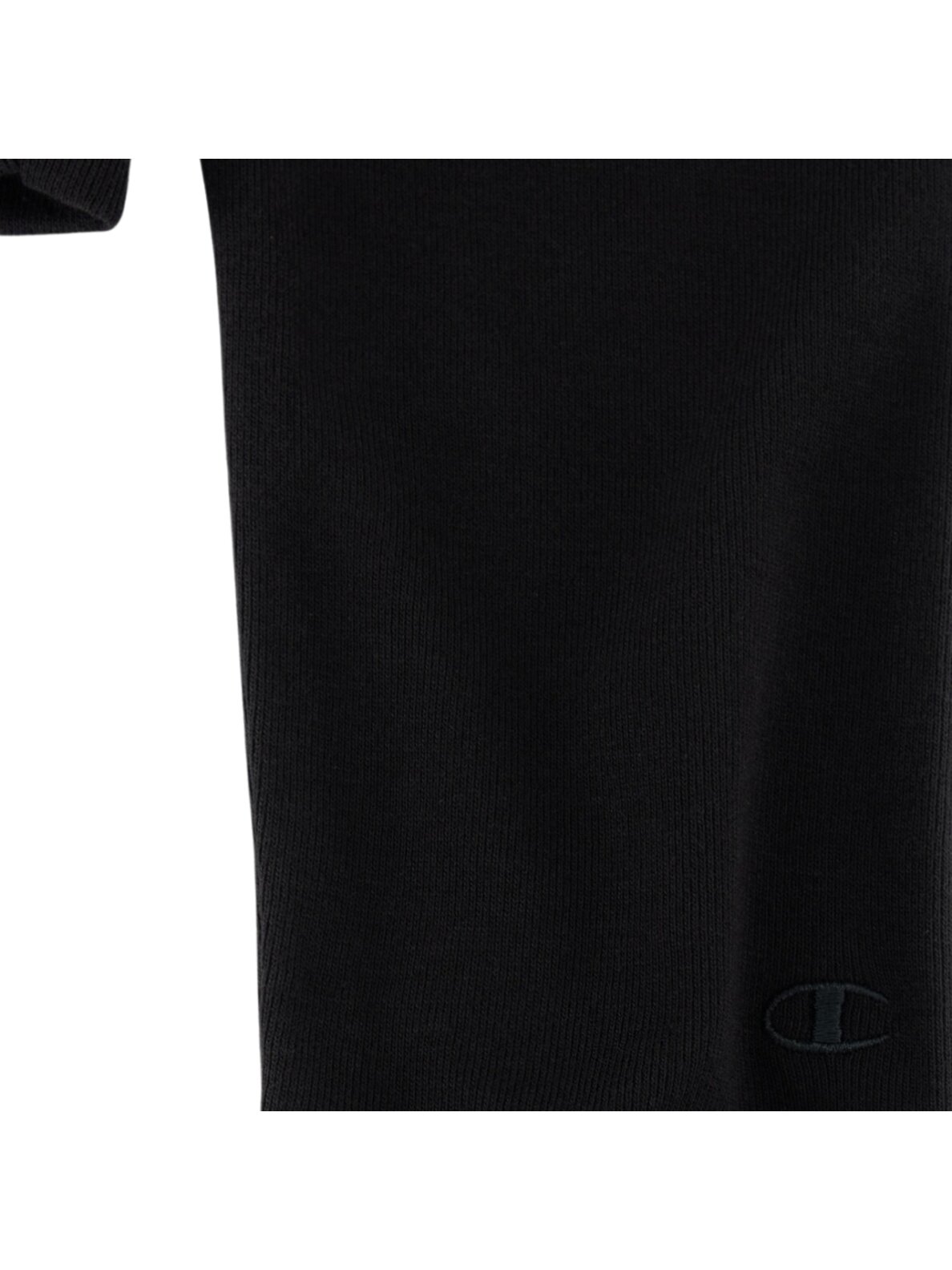 Champion Moteriški Crewneck Croptop marškinėliai juodi 117435 KK001 4 Champion Moteriški Crewneck Croptop marškinėliai juodi 117435 KK001 4