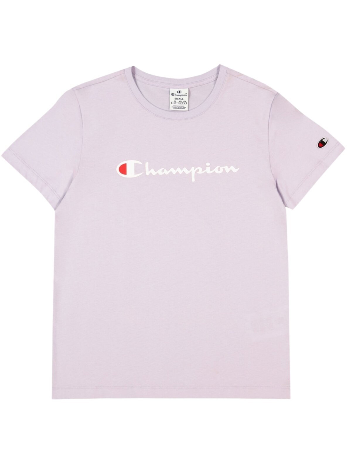 Champion SS Tee moteriški marškiniai violetiniai 117534 VS057 1 Champion SS Tee moteriški marškiniai violetiniai 117534 VS057 1
