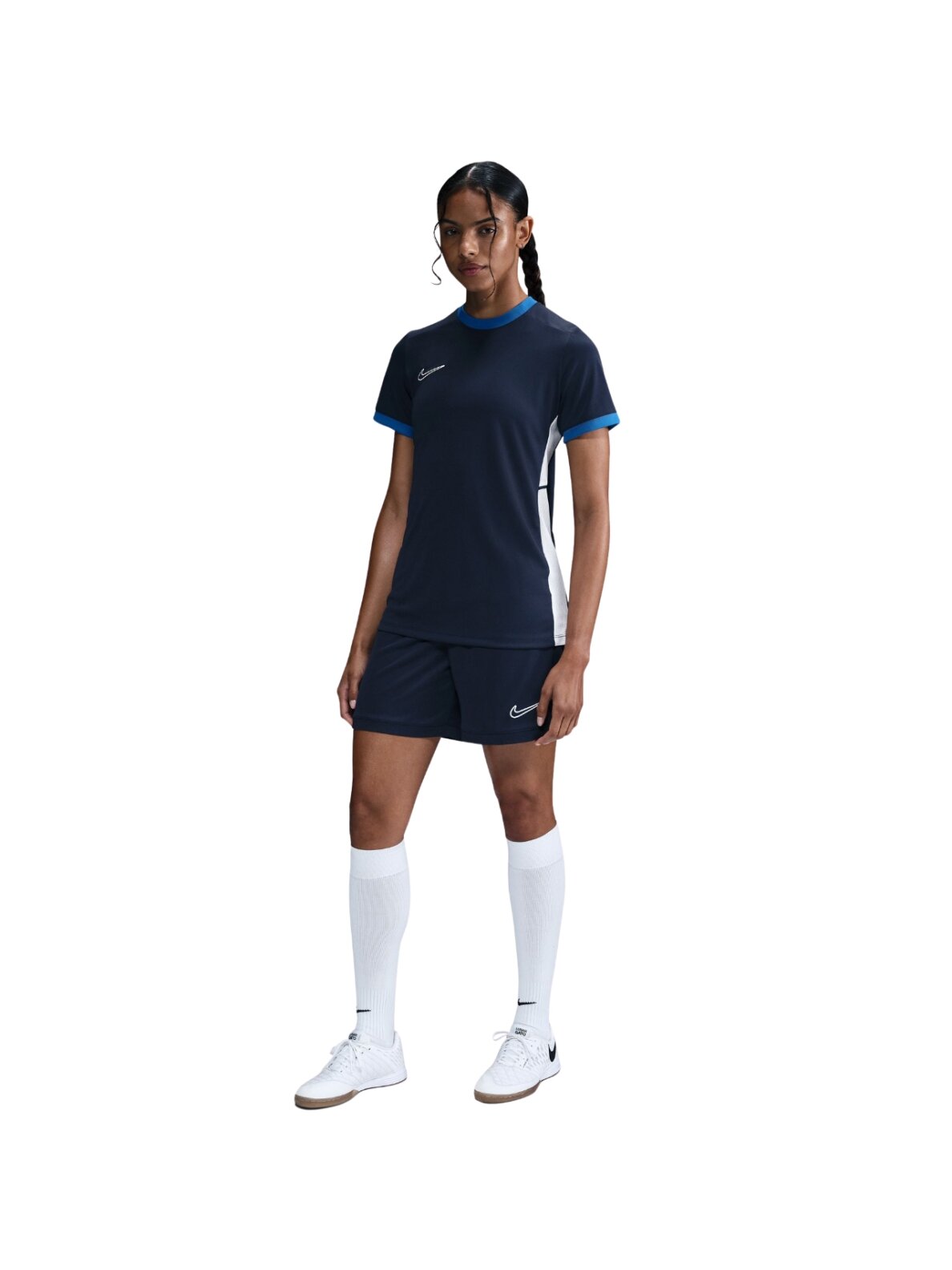 Nike moteriški marškinėliai Dri-Fit Academy 25 SS tamsiai mėlyni FZ9756 410 5