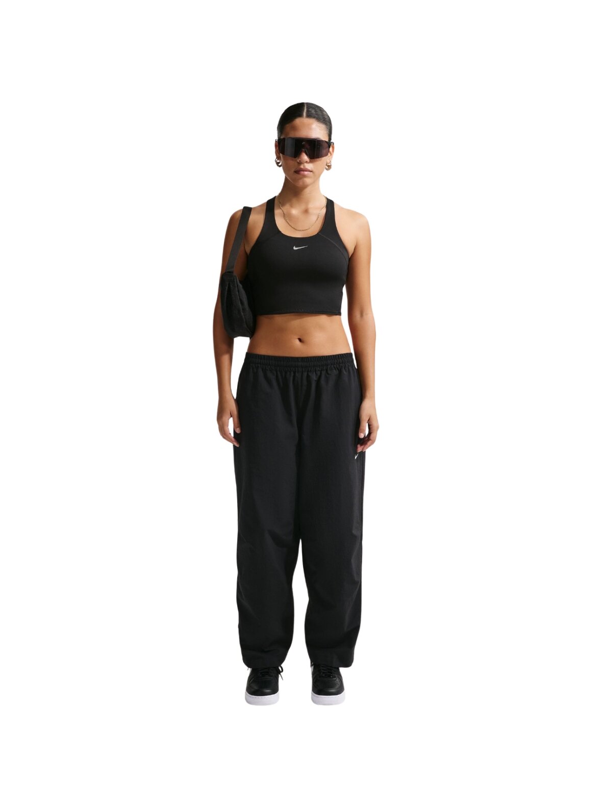 Nike Tempo moteriški marškinėliai juodi II0420 010 5