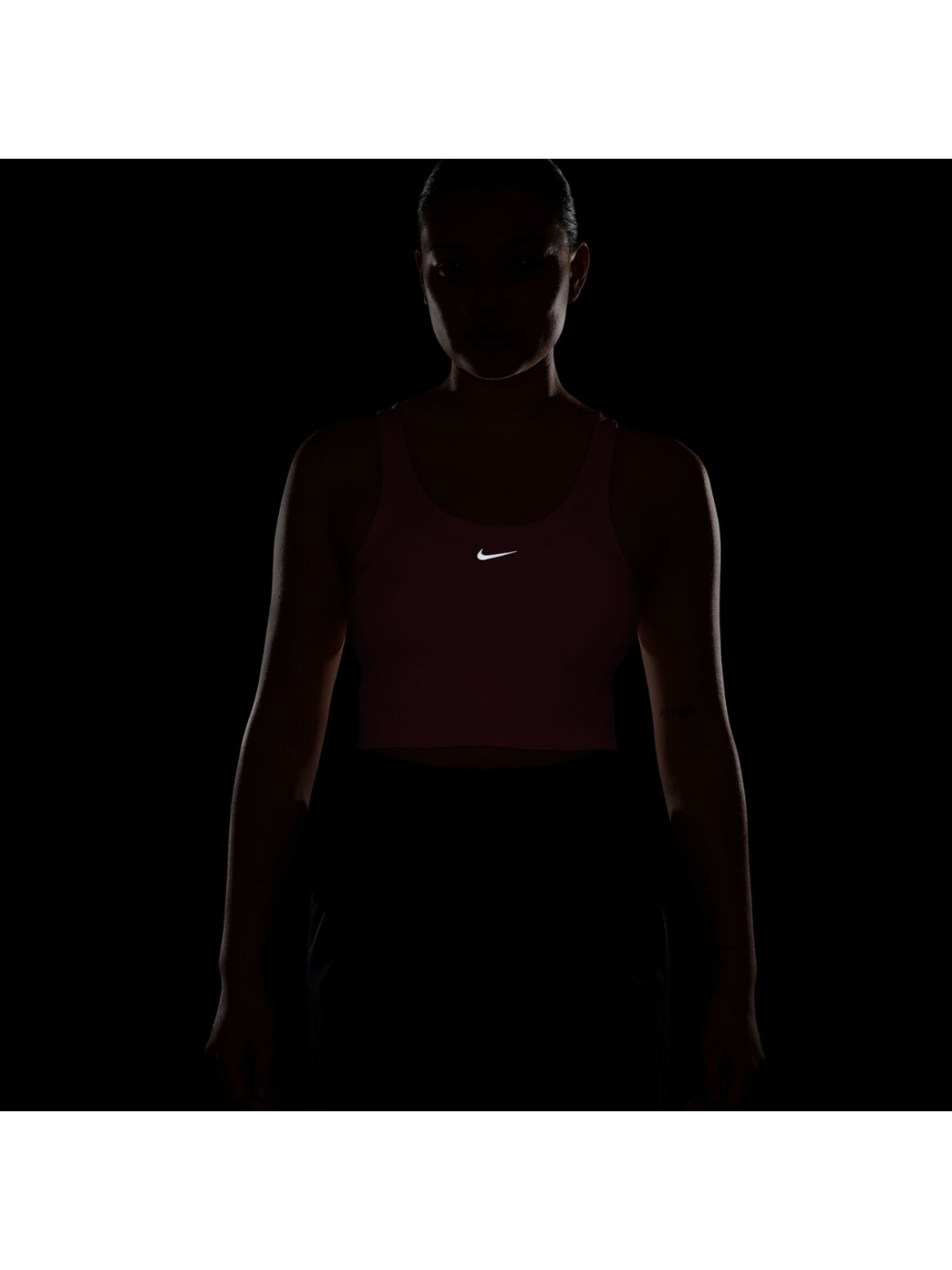 Nike moteriški marškinėliai Tempo, rožiniai, II0420 654 3 Nike moteriški marškinėliai Tempo, rožiniai, II0420 654 3