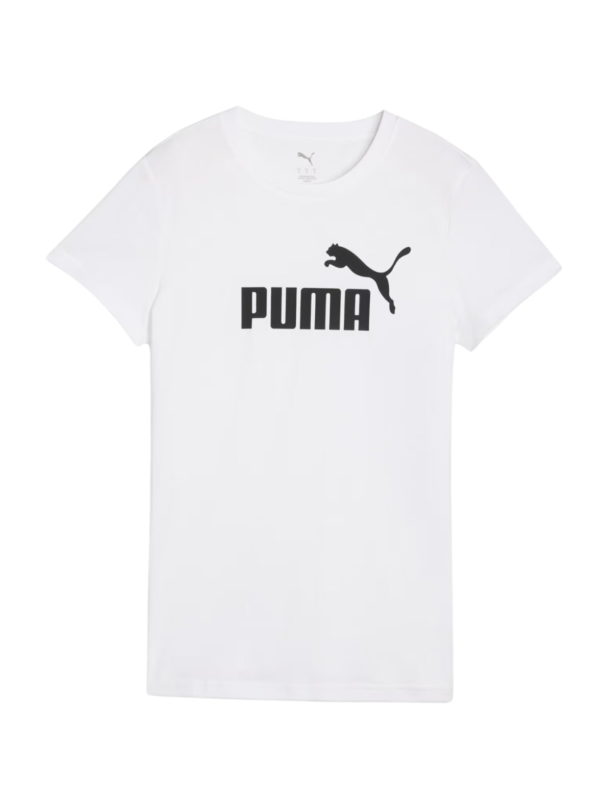 Puma moterims ESS No.1 Logo Tee balta marškinėliai 682370 02