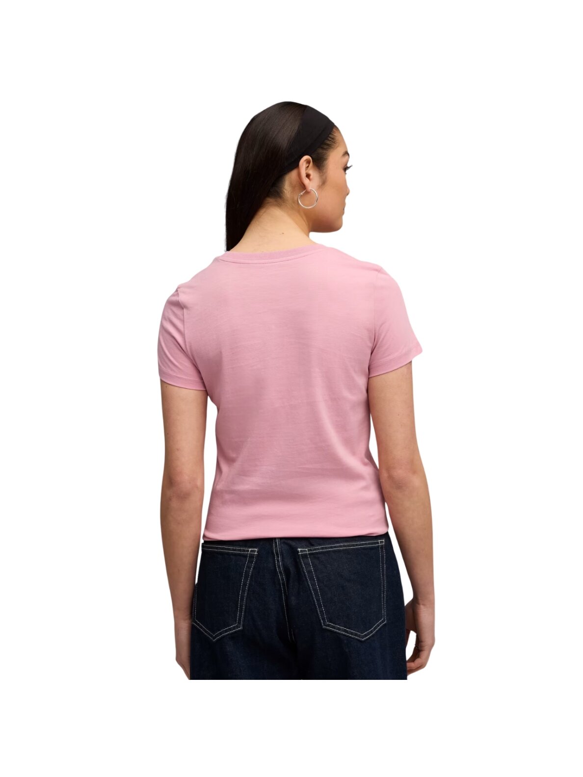 Puma Ess Small No. 1 logo Tee moterims rožinė marškinėliai 682373 65 3