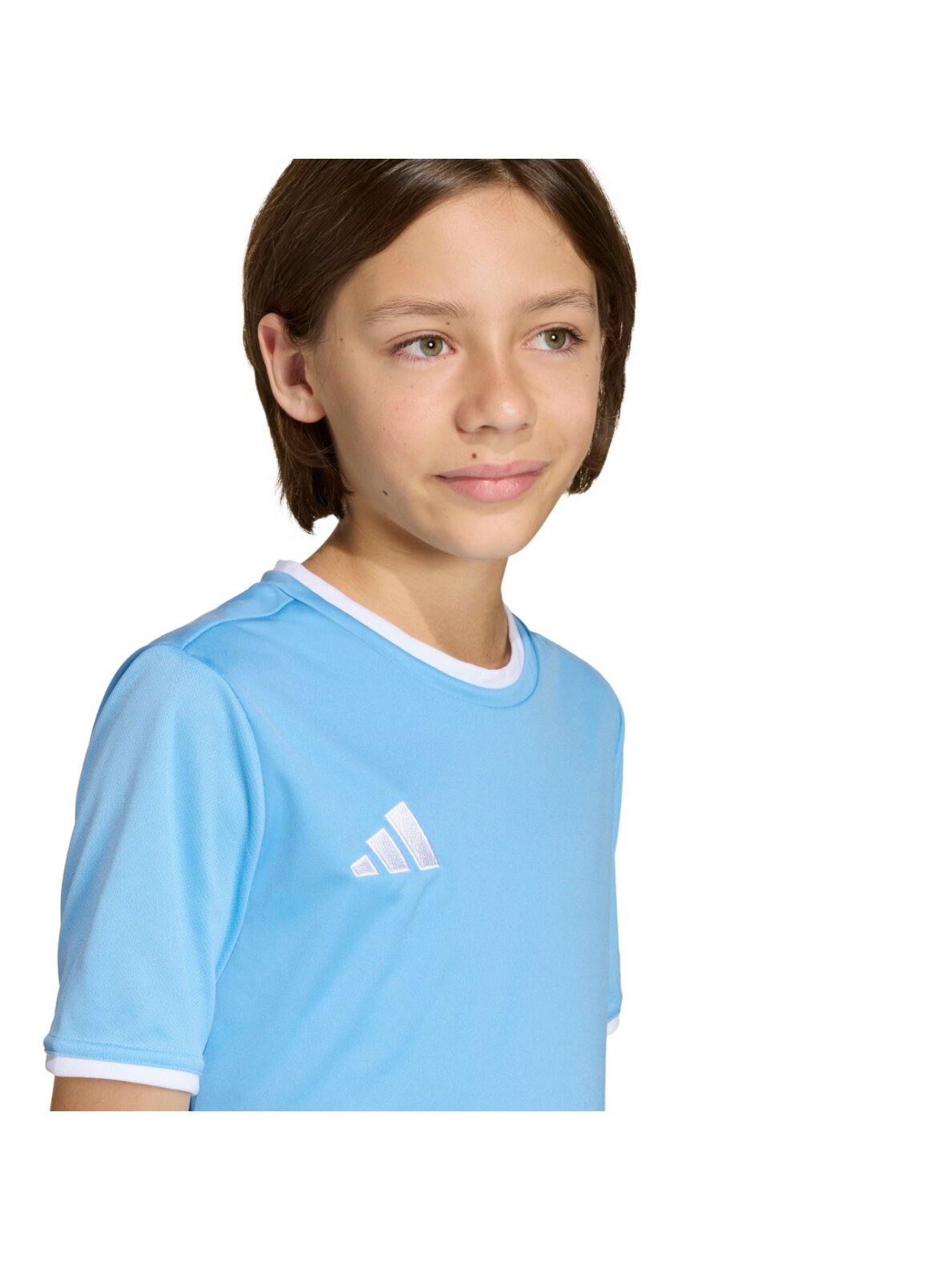 Adidas Entrada 26 Jersey vaikiški marškinėliai, mėlyni JZ2527 3 Adidas Entrada 26 Jersey vaikiški marškinėliai, mėlyni JZ2527 3