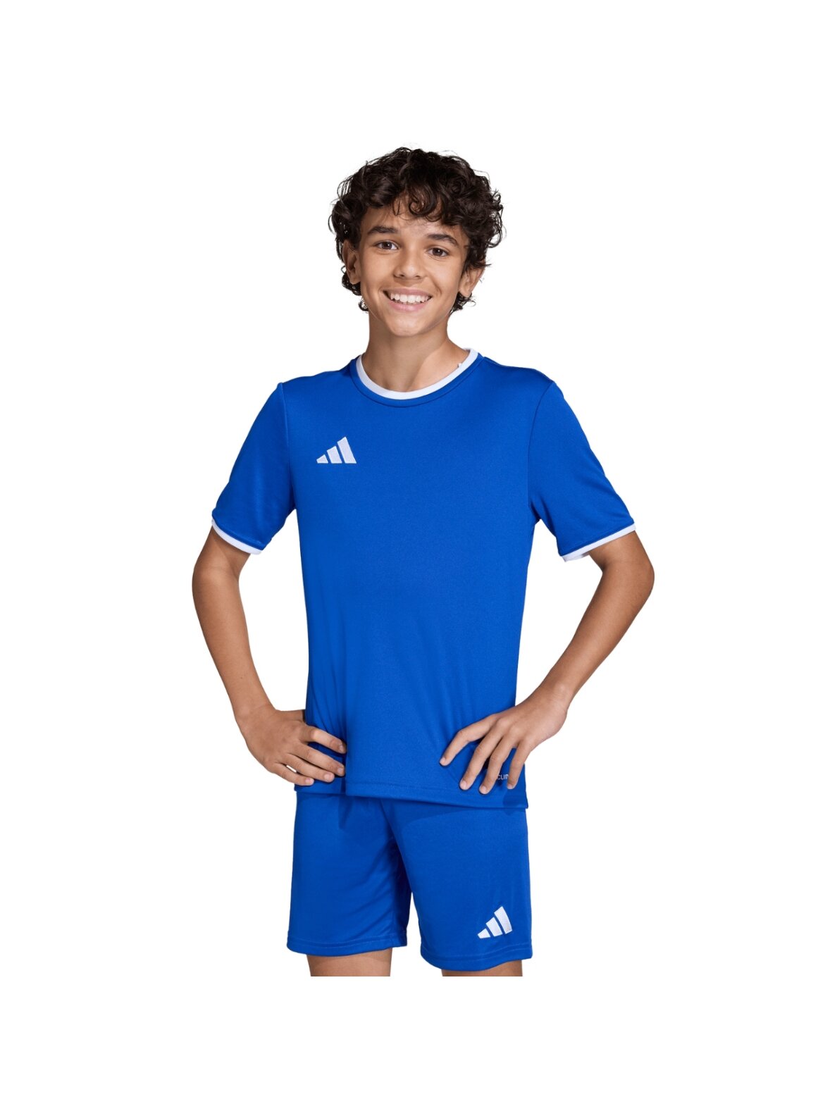 Adidas Entrada 26 Jersey marškinėliai vaikams mėlyni JZ2531 3 Adidas Entrada 26 Jersey marškinėliai vaikams mėlyni JZ2531 3