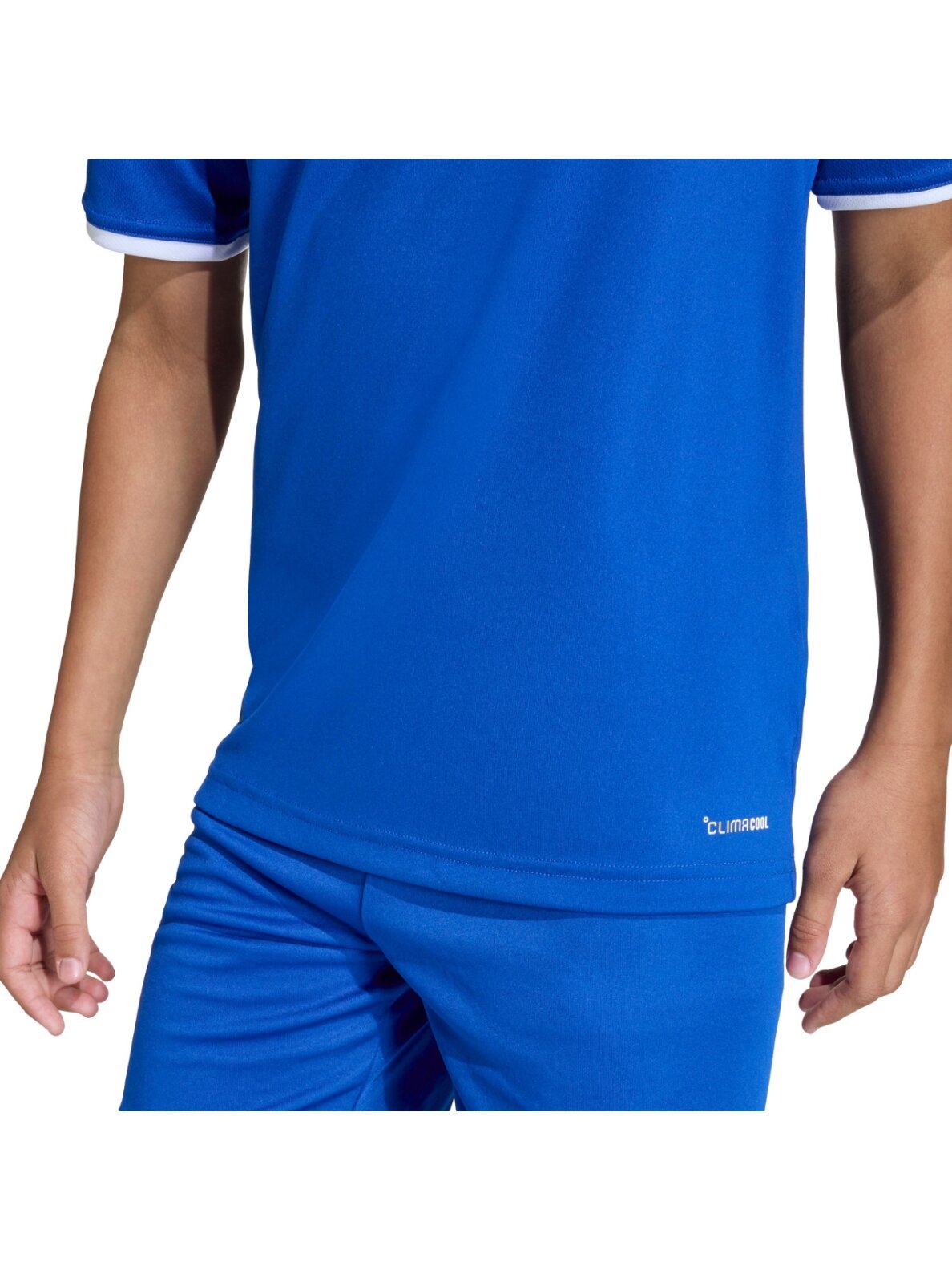 Adidas Entrada 26 Jersey marškinėliai vaikams mėlyni JZ2531 6